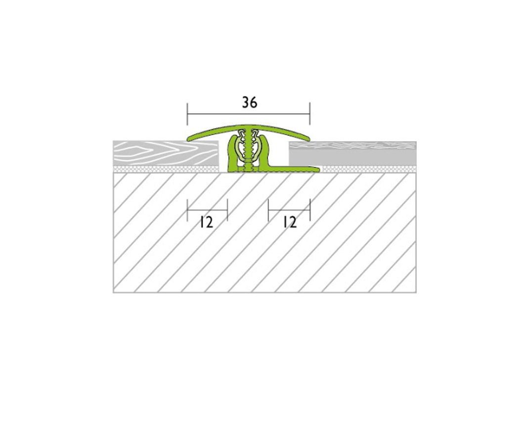 PROVARIOclip Universal Edelstahl V2A