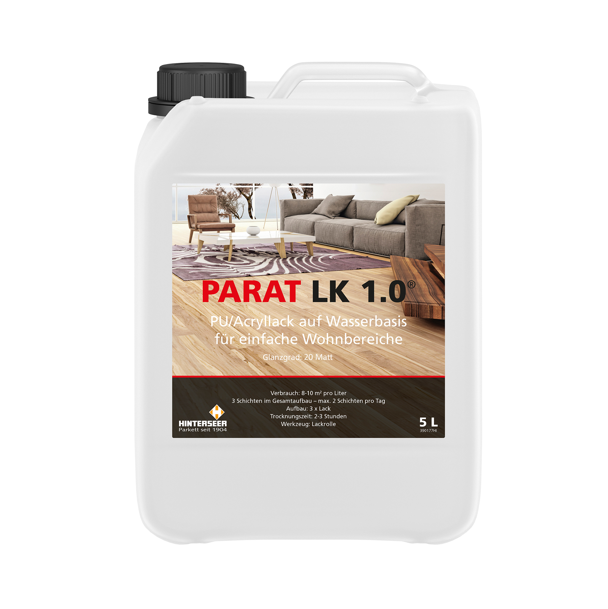 PARAT LK 1.0 Parkettlack 5 Ltr.