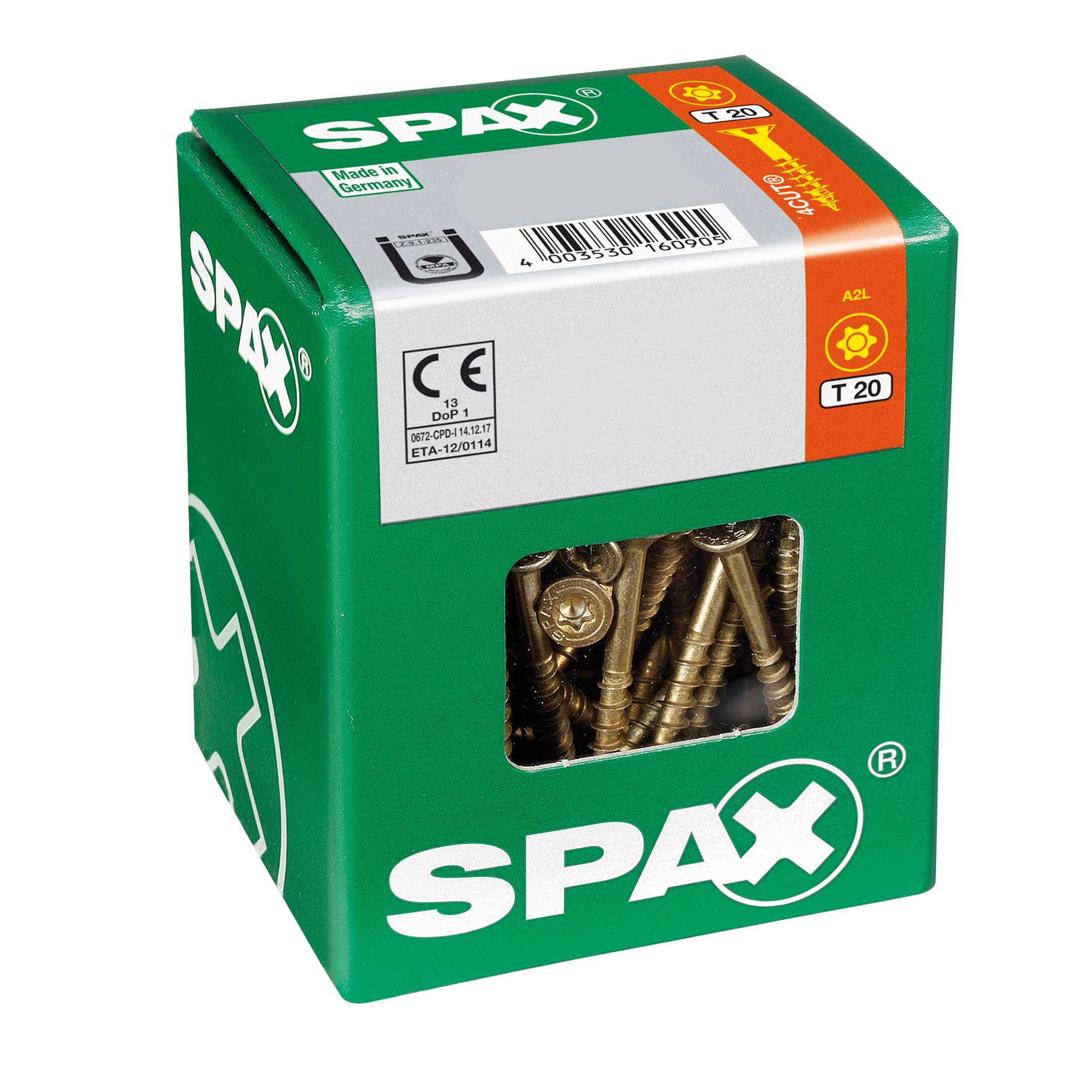 Spax TRX countersunk bolt 4,5x80mm