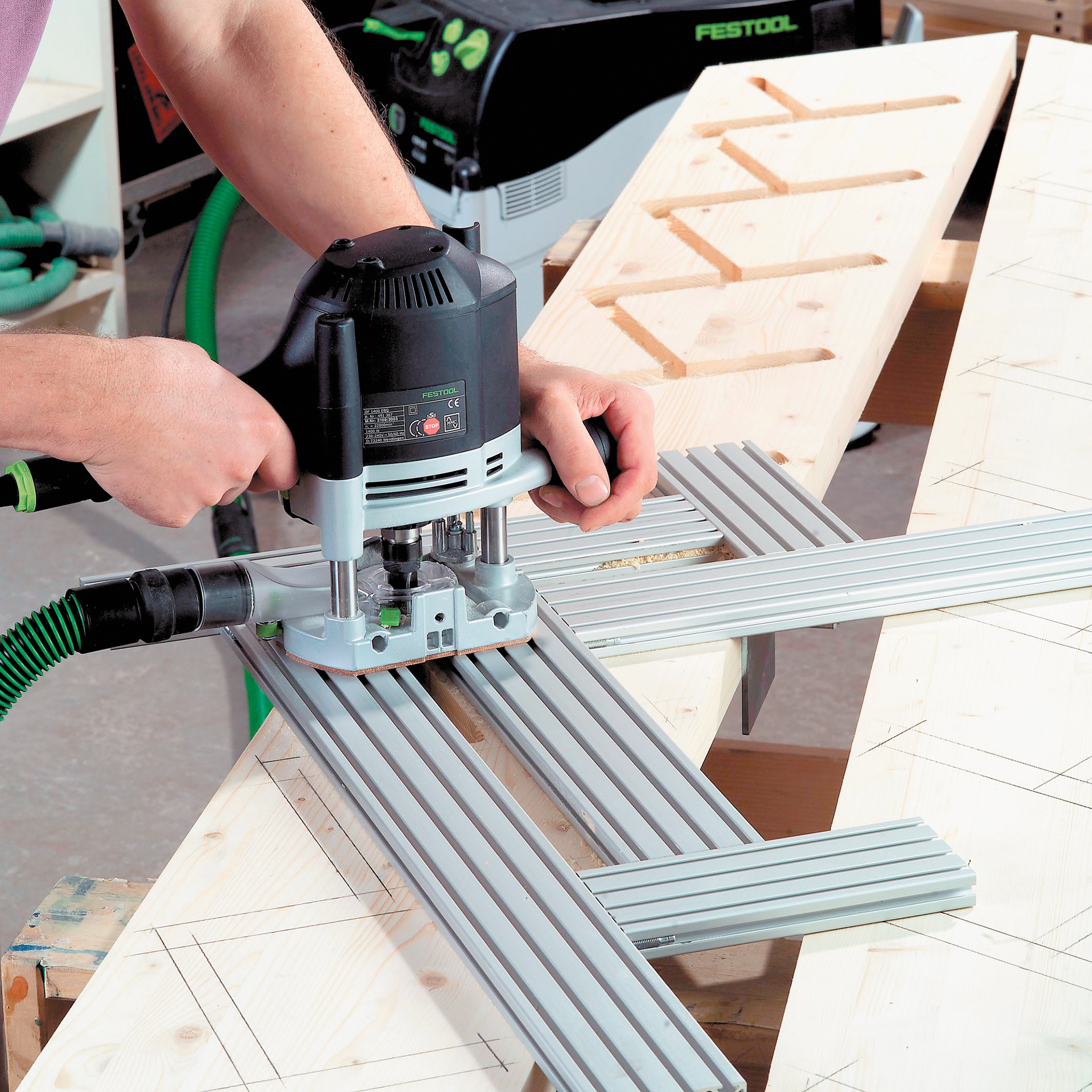 Festool router combines