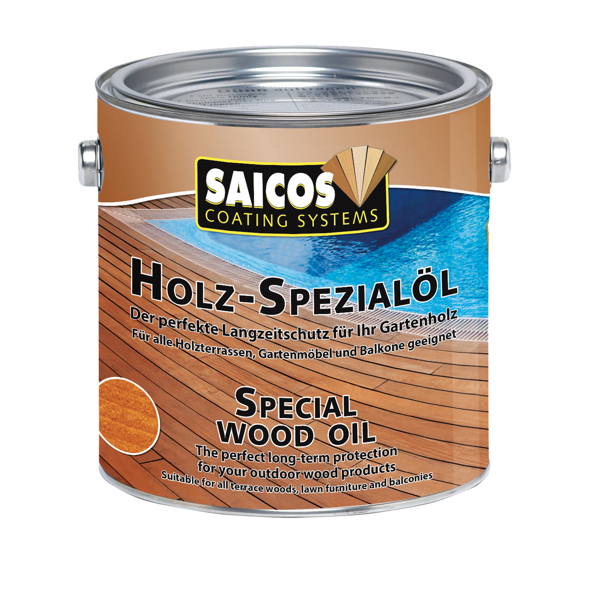 SAICOS Holz-Spezialöl 0112 Modrin 2,5l
