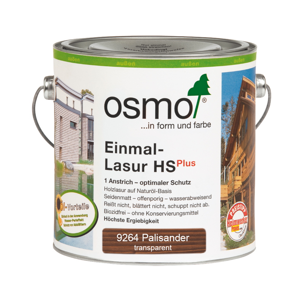 Osmo Einmal-Lasur HS+ Palisander 2,50 L.
