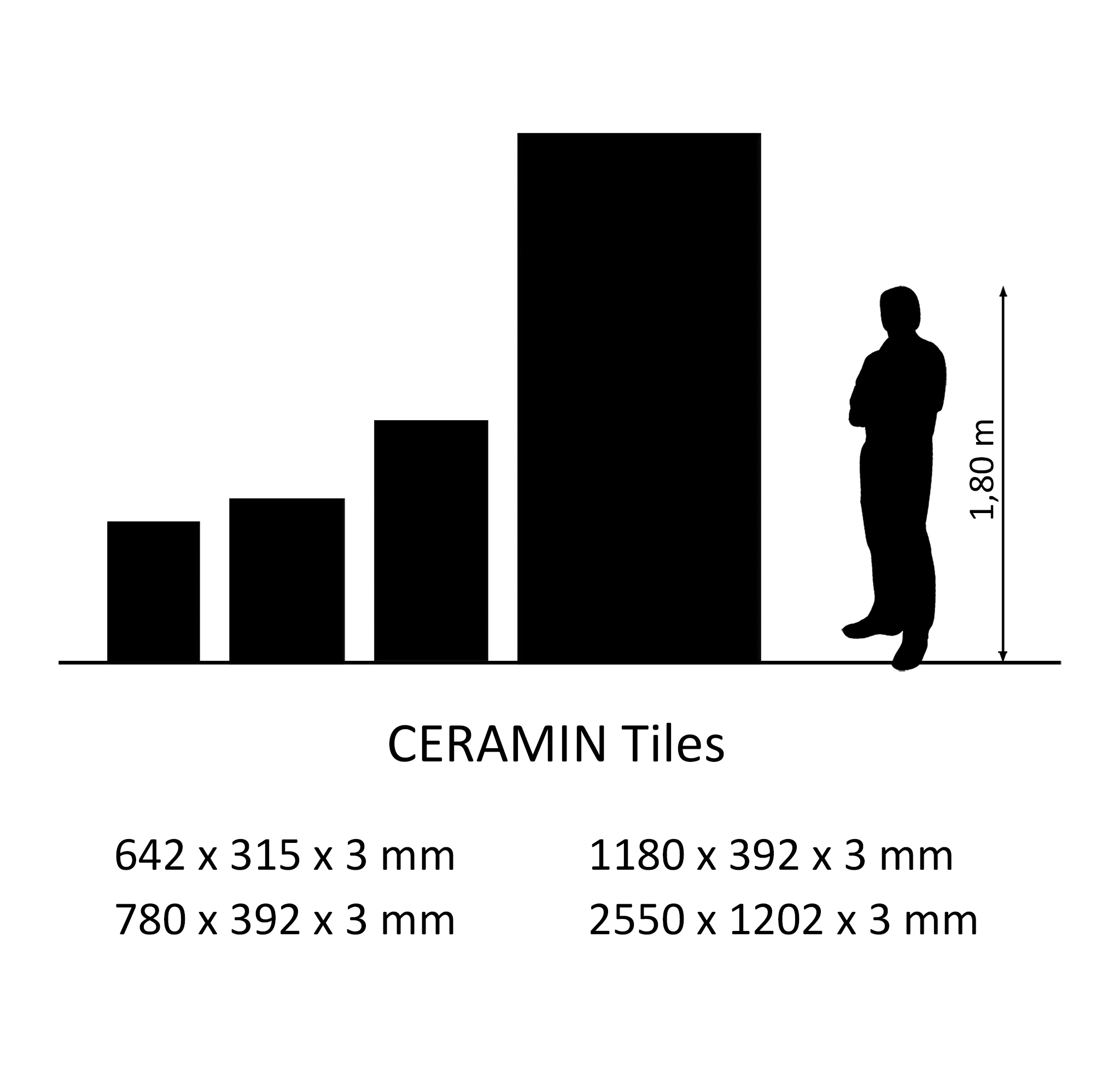 Ceramin Tiles Negrar off black Fliese