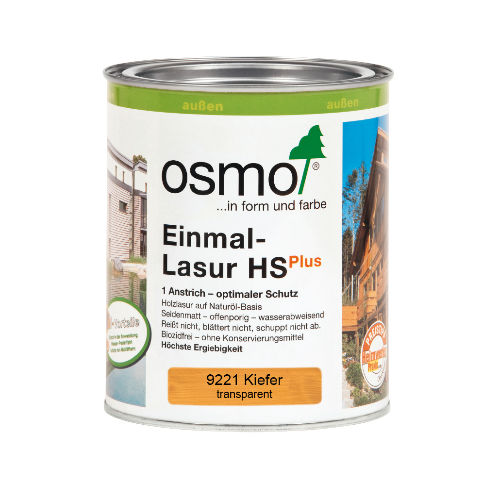 Osmo Einmal-Lasur HS+ Kiefer 750ml