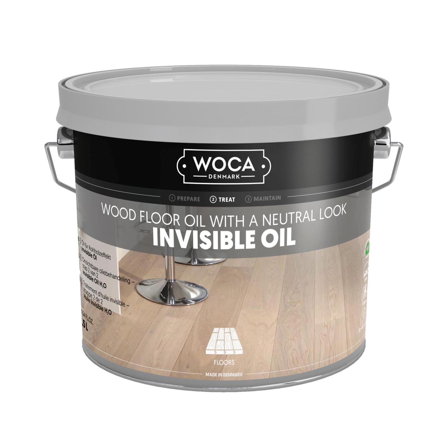 WOCA Invisible Öl 2,5 Ltr. Holzöl