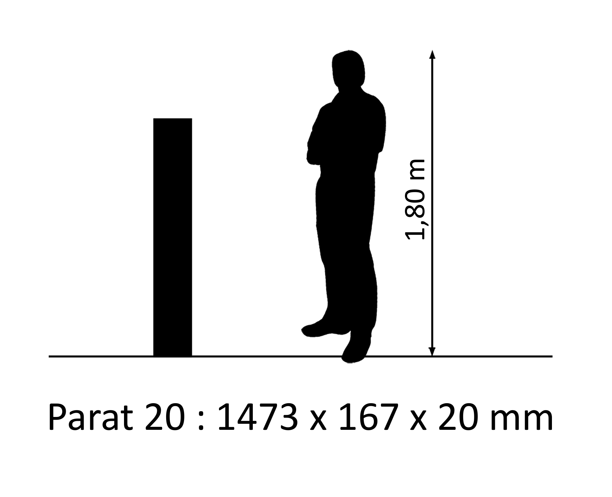 PARAT 20 Massivdiele Kaisereiche