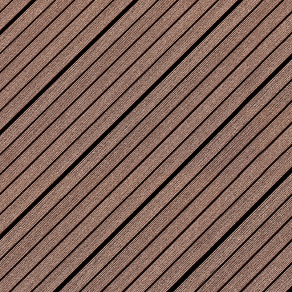 DIE KOMPAKTE WPC solid-plank brown
