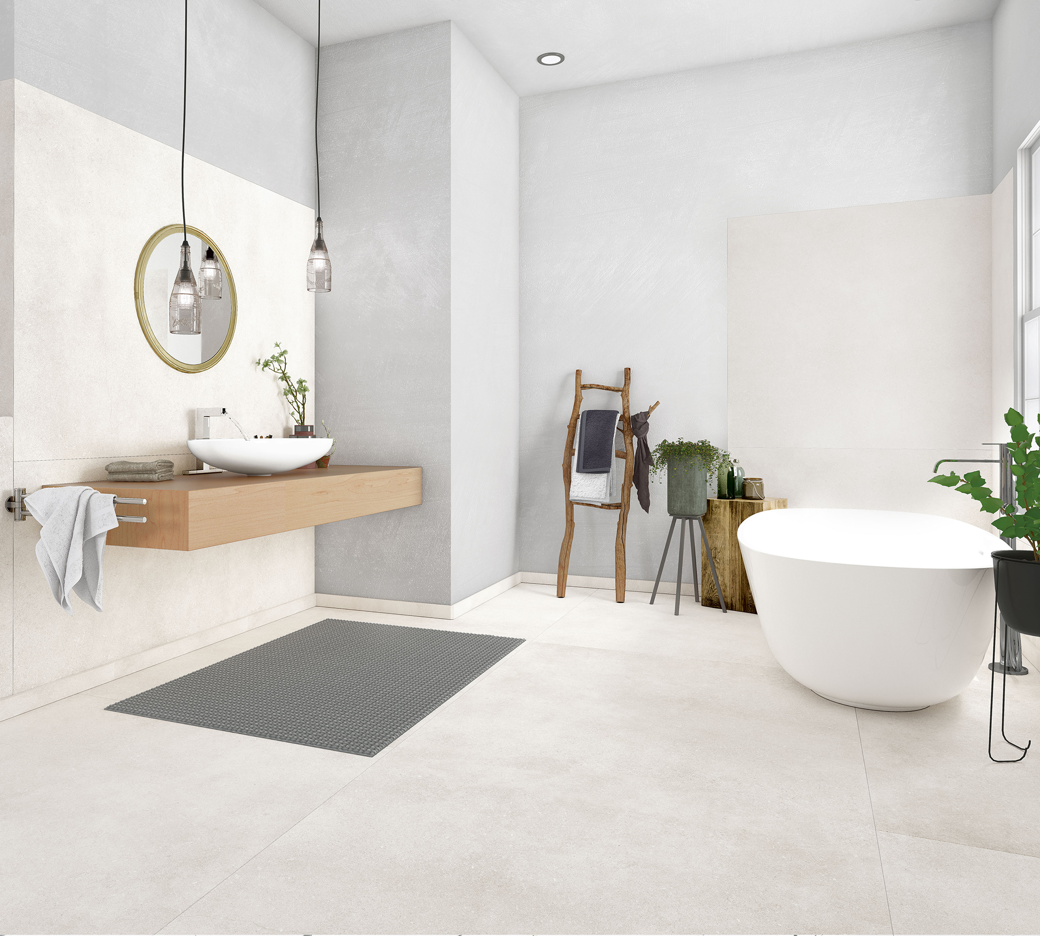 Ceramin Tiles Donna oryx white Fliese