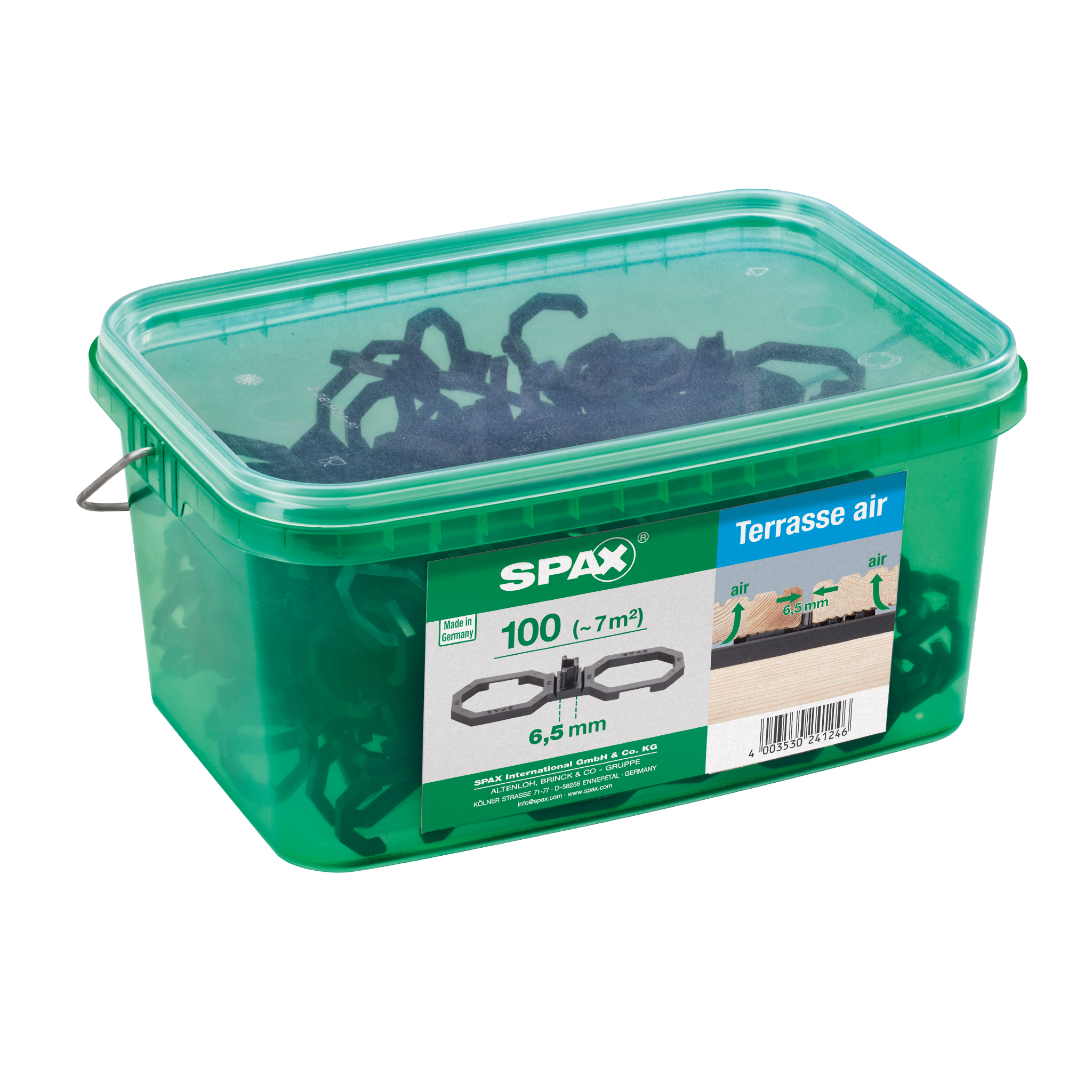 SPAX deck air bar spacer 6,5mm SPAX deck air bar spacer 6,5mm