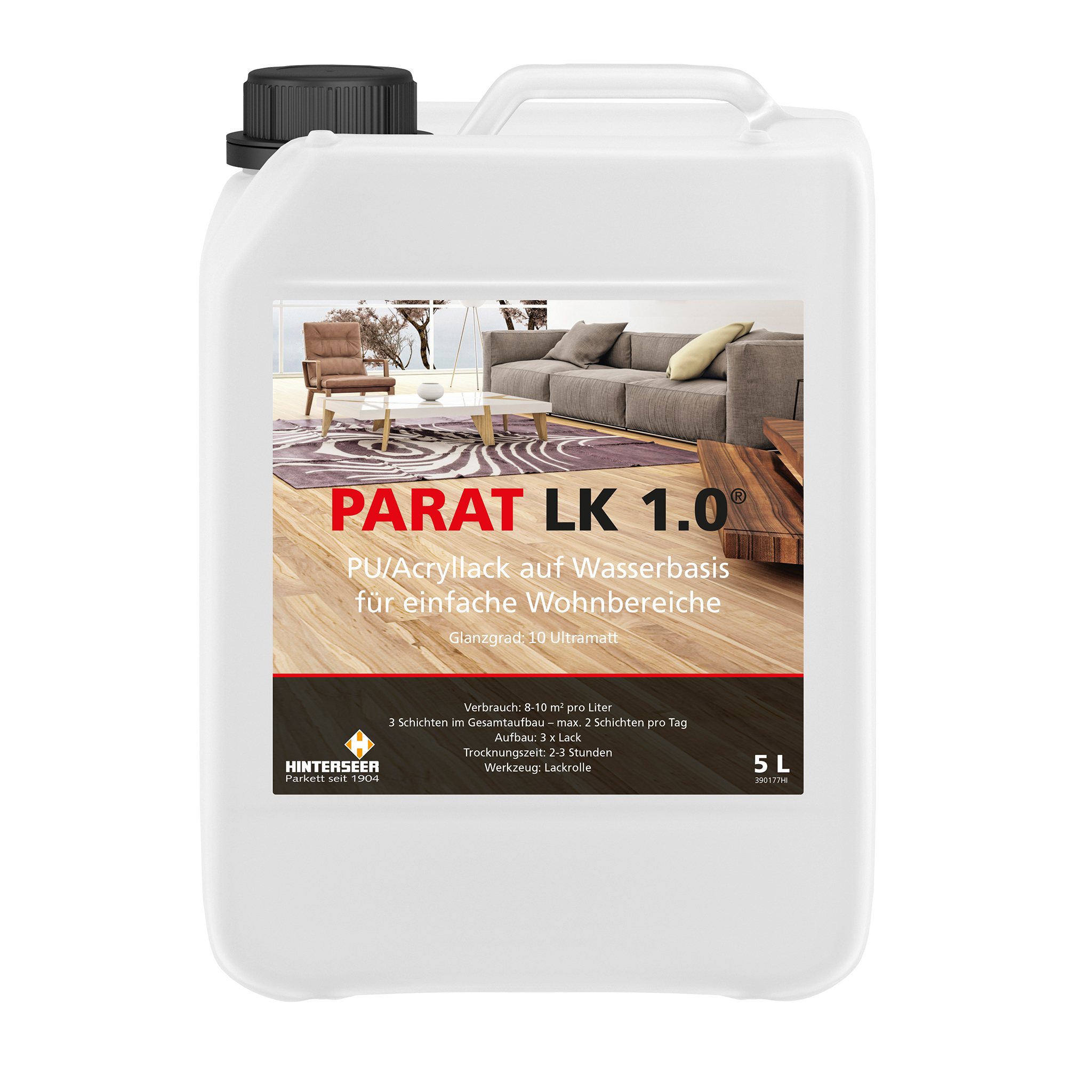 PARAT LK 1.0 Parkettlack 5 Ltr.