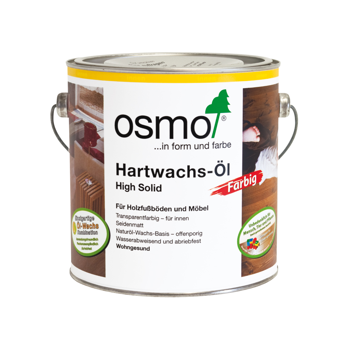 Osmo Hartwachsöl Weißgrund 2,5 Ltr. Osmo Hartwachsöl Weißgrund 2,5 Ltr.