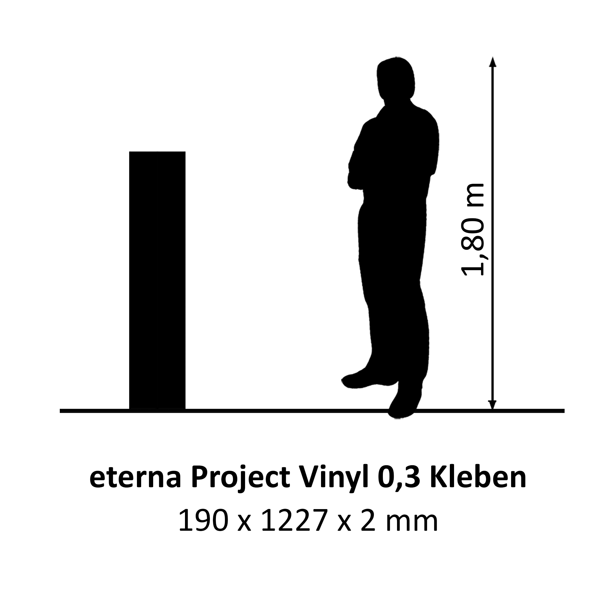 eterna Project Vinyl Dark Grey 0,33