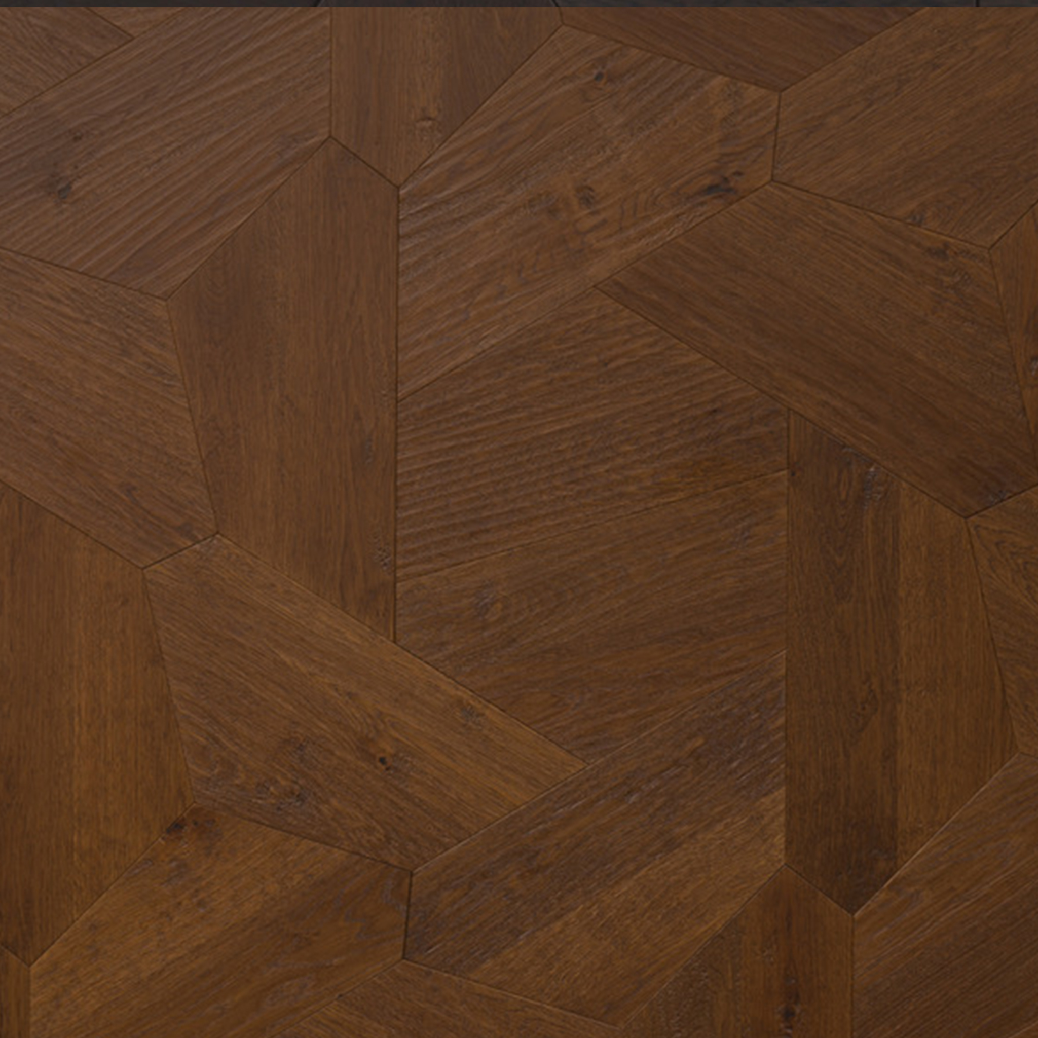Floor Art Oak Pentagon