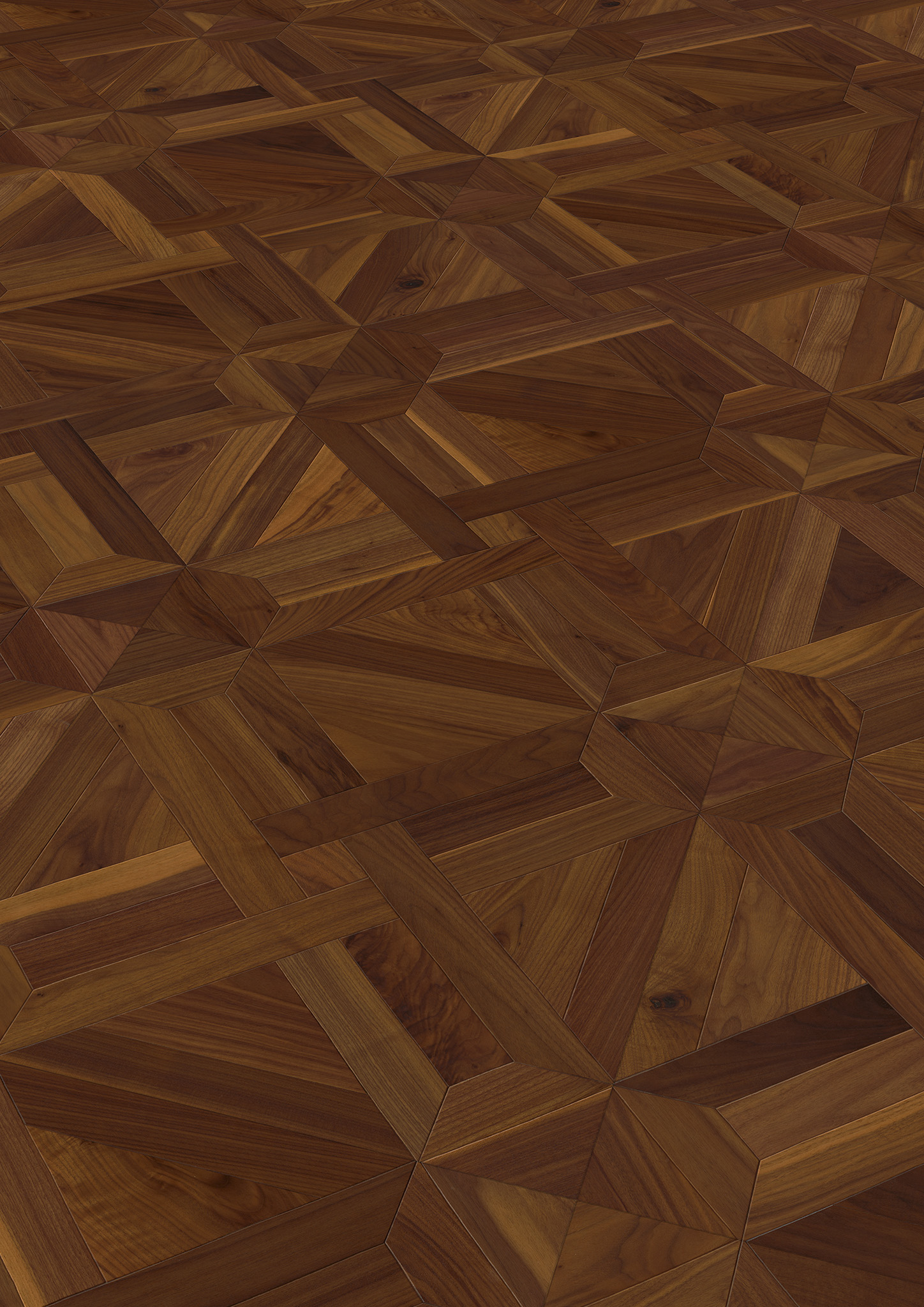 Floor Art Neuschwanstein American Walnut