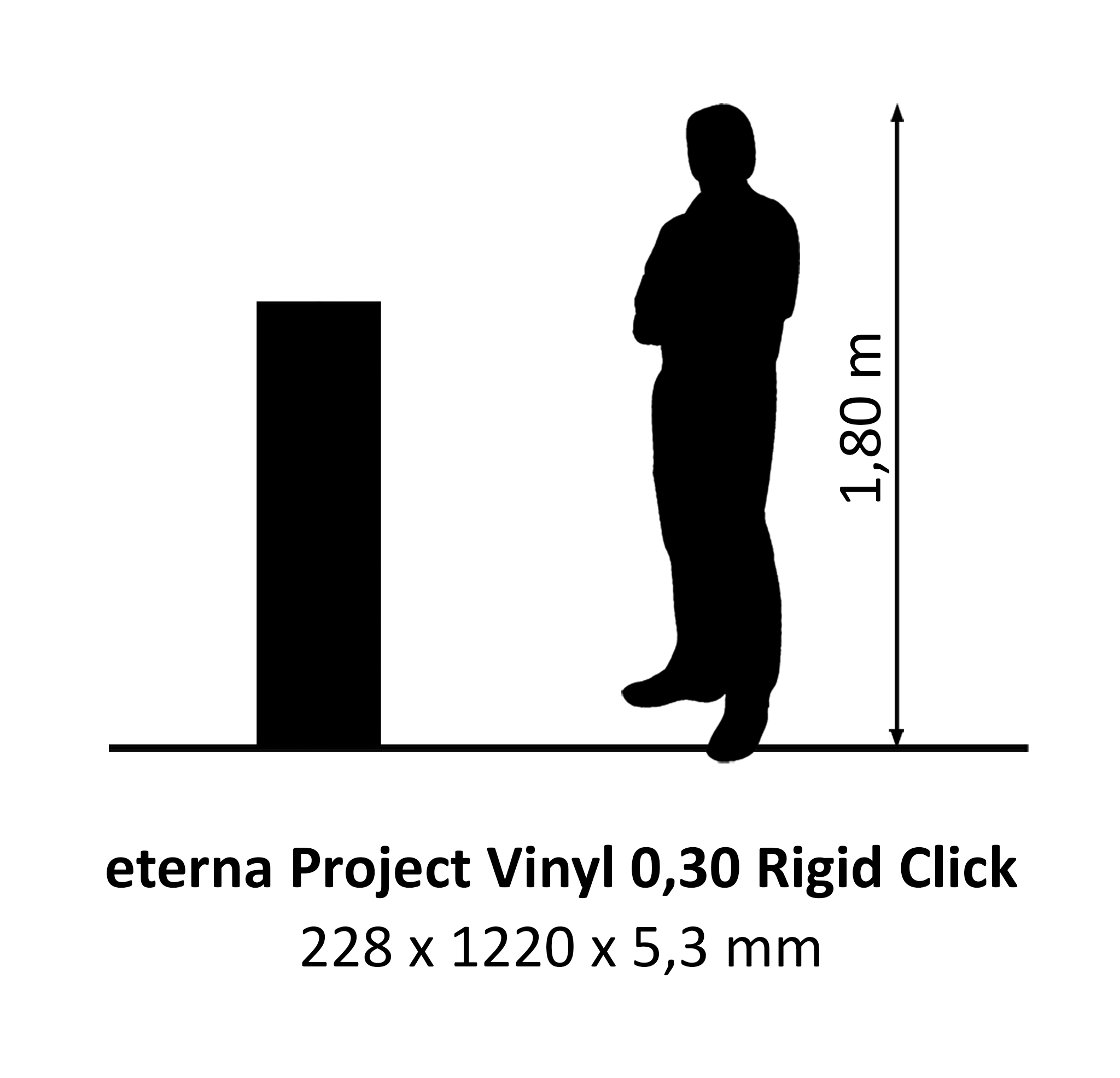 eterna Project Vinyl Offwhite Oak 0,3