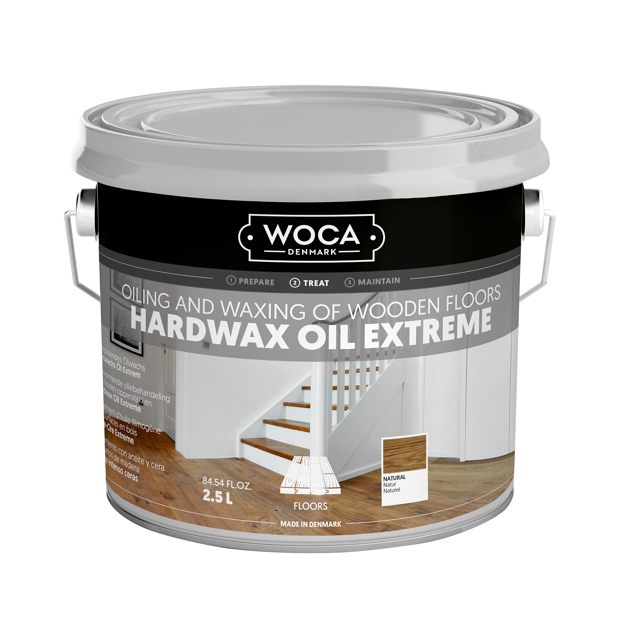 WOCA Hardwax Oil nature 2,5L.
