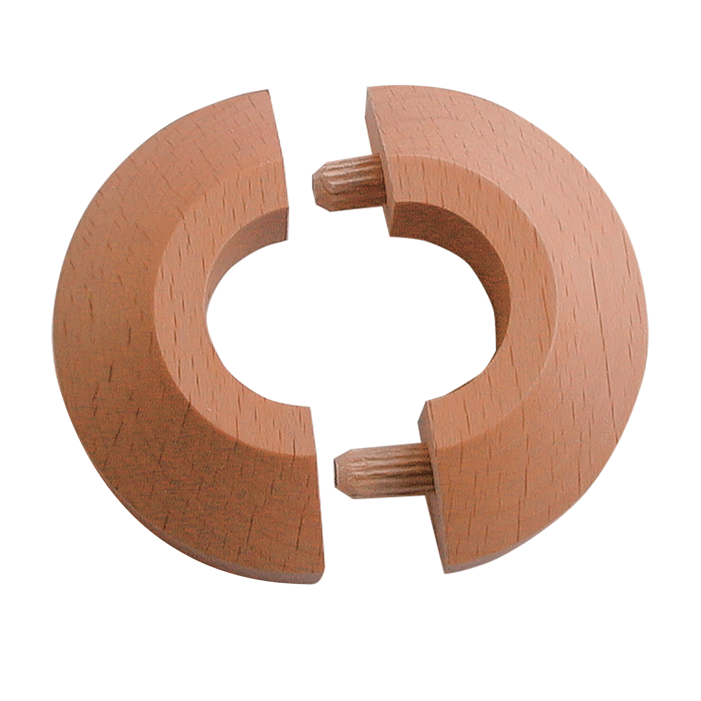 Heizkörper-Rosette Buche 3/8  17,1mm Heizkörper-Rosette Buche 3/8  17,1mm