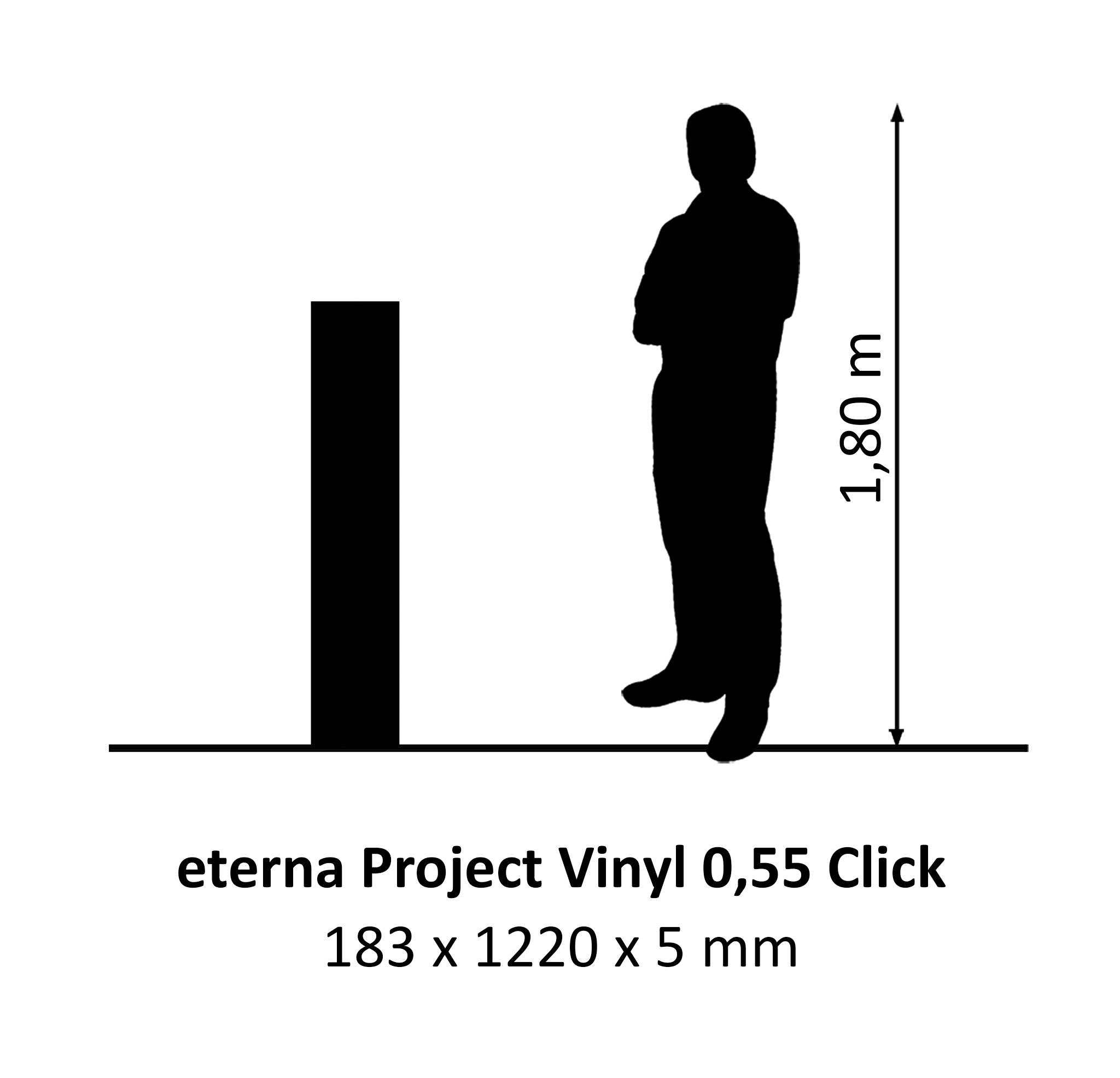 eterna Project LocVinyl WhiteWashed 0,55