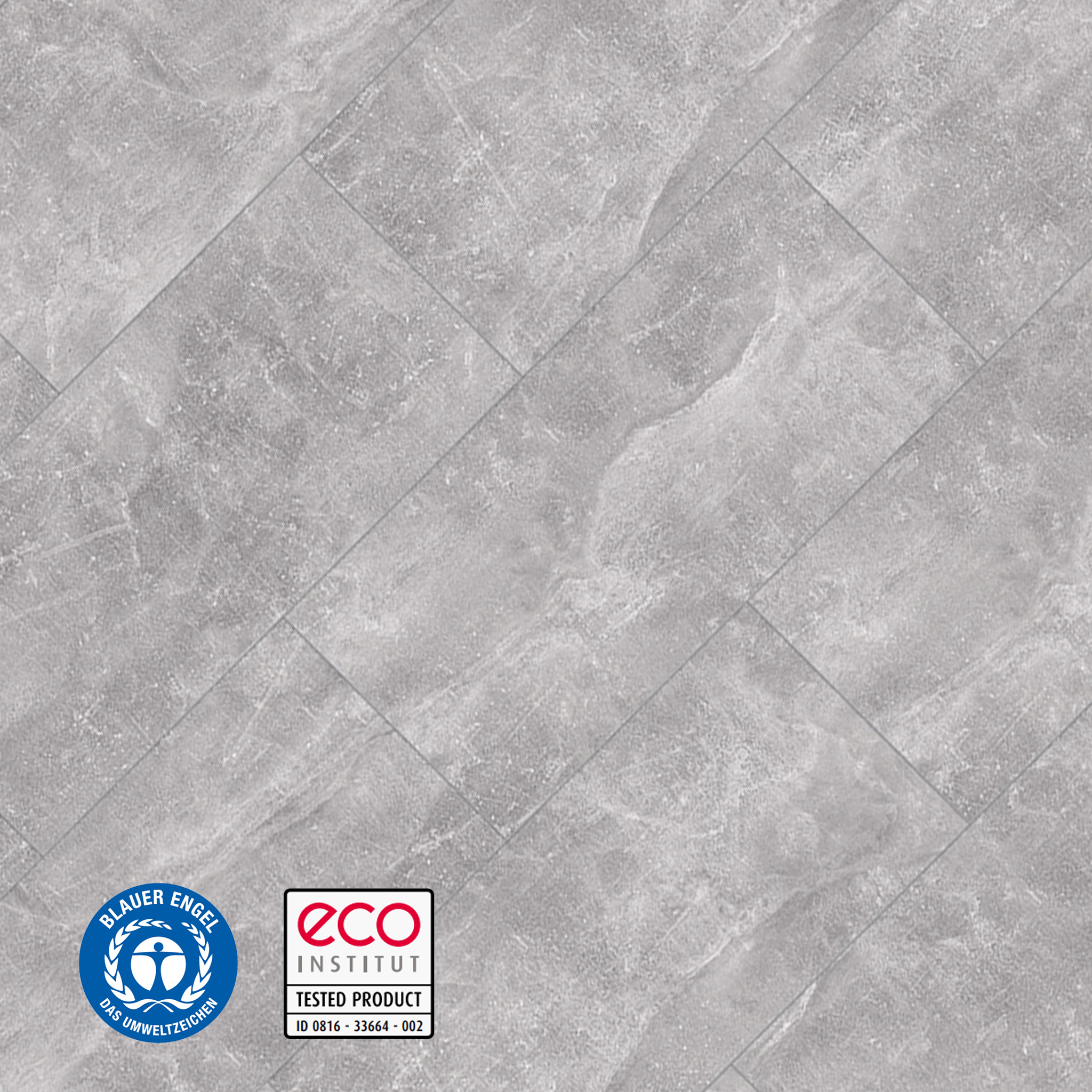 eterna Loc 8 Aqua laminate tile grey