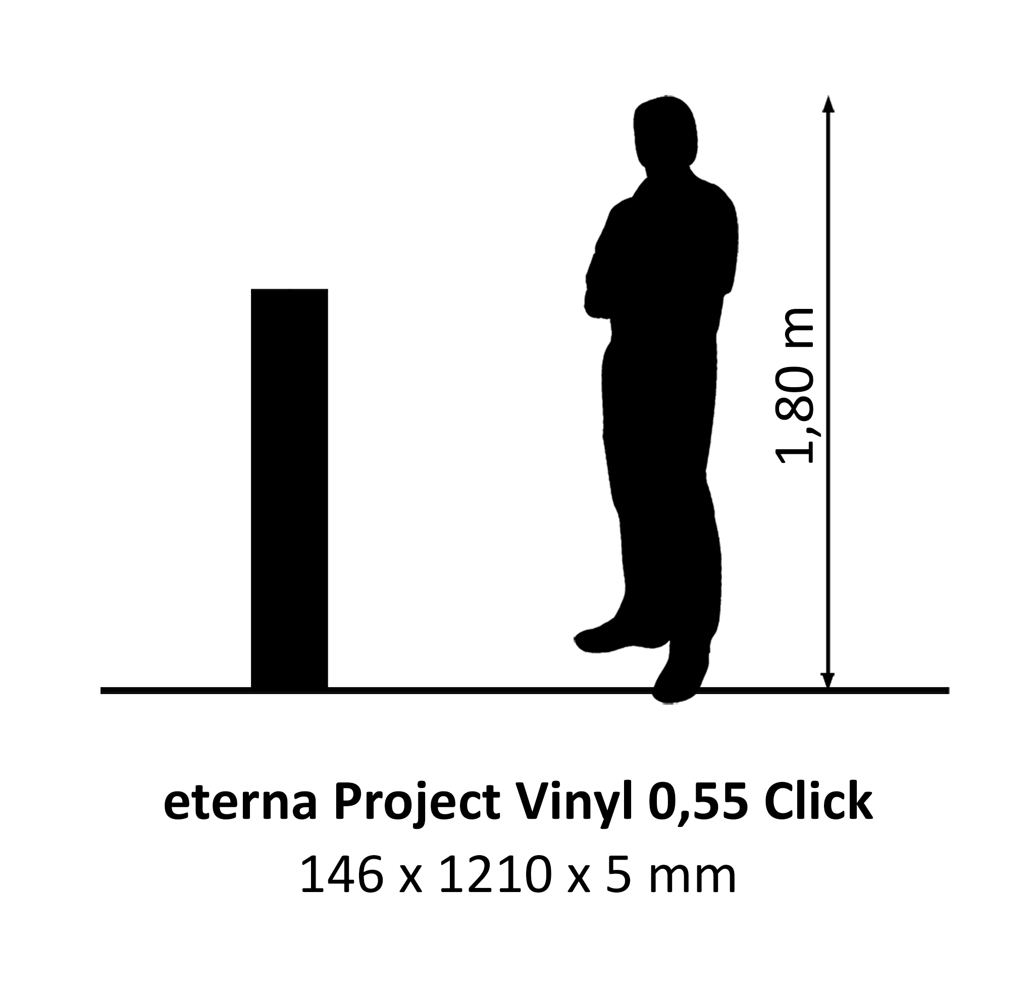 eterna Project Vinyl Aged Oak 0,55