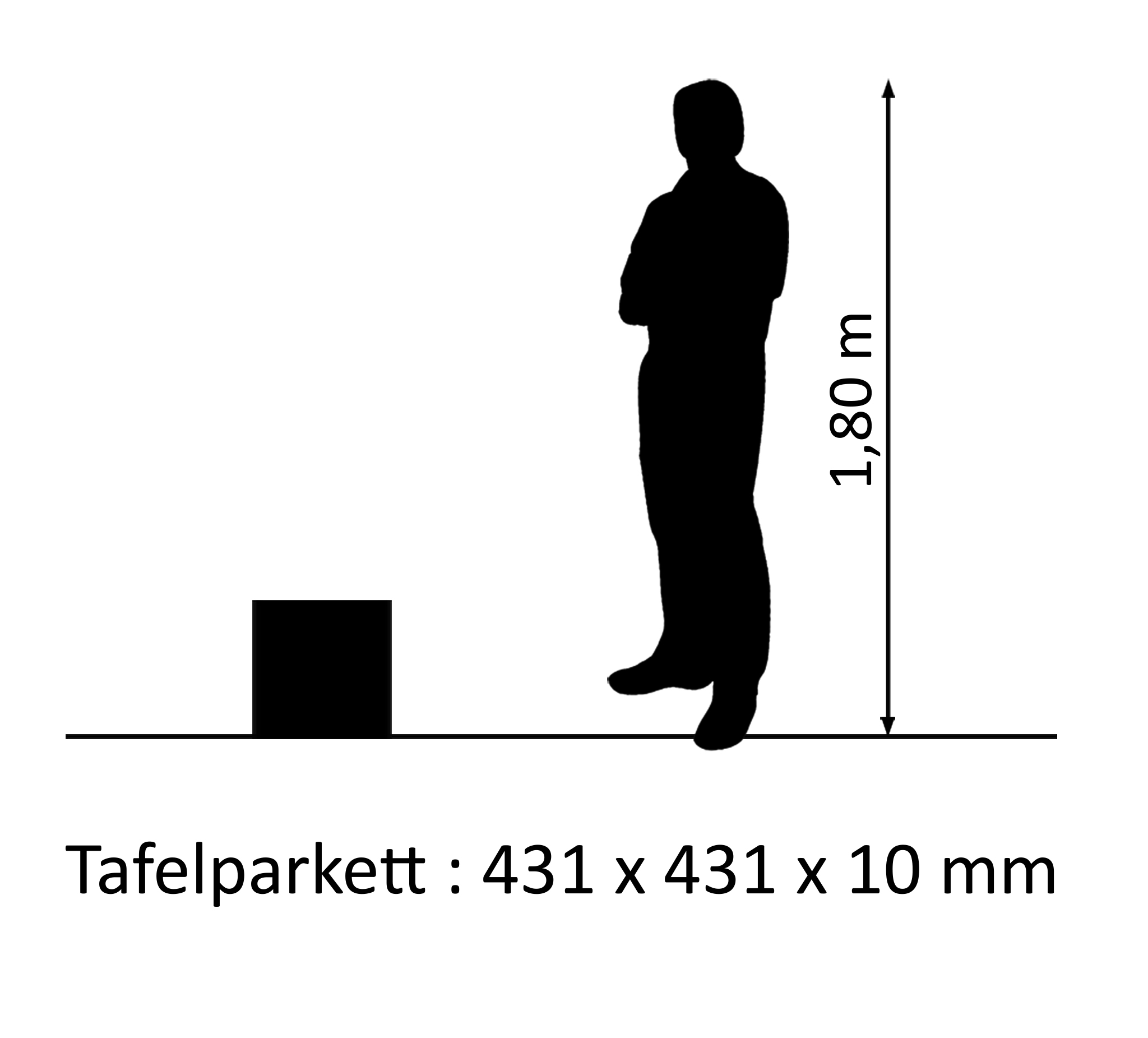 Designparkett Eiche Cardiff Natur 10mm 