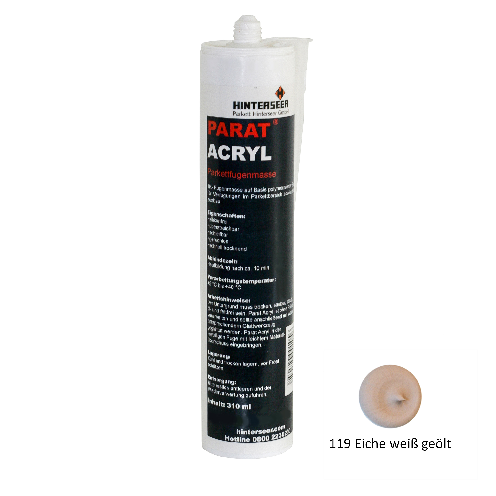 PARAT Acryl Eiche weiß geölt (119) PARAT Acryl Eiche weiß geölt (119)
