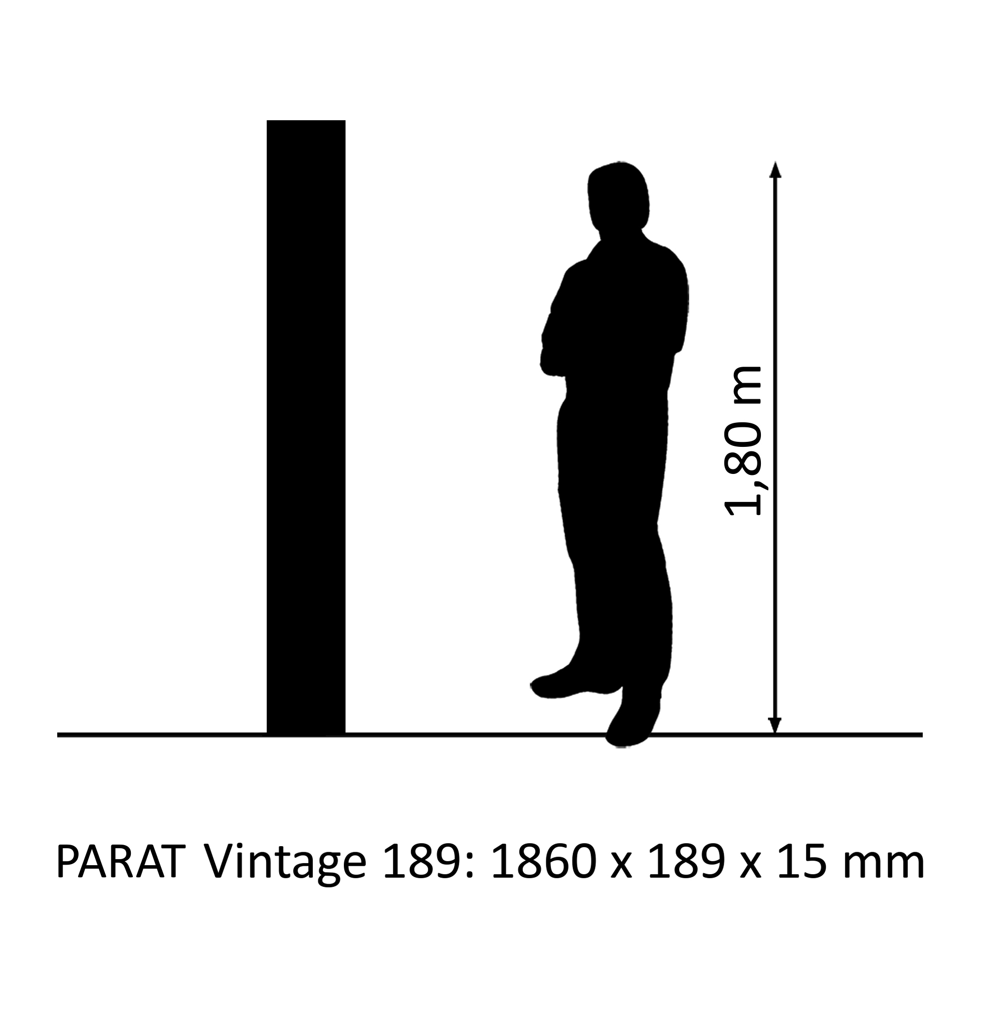 PARAT Vintage 189 dub kourový, rustik