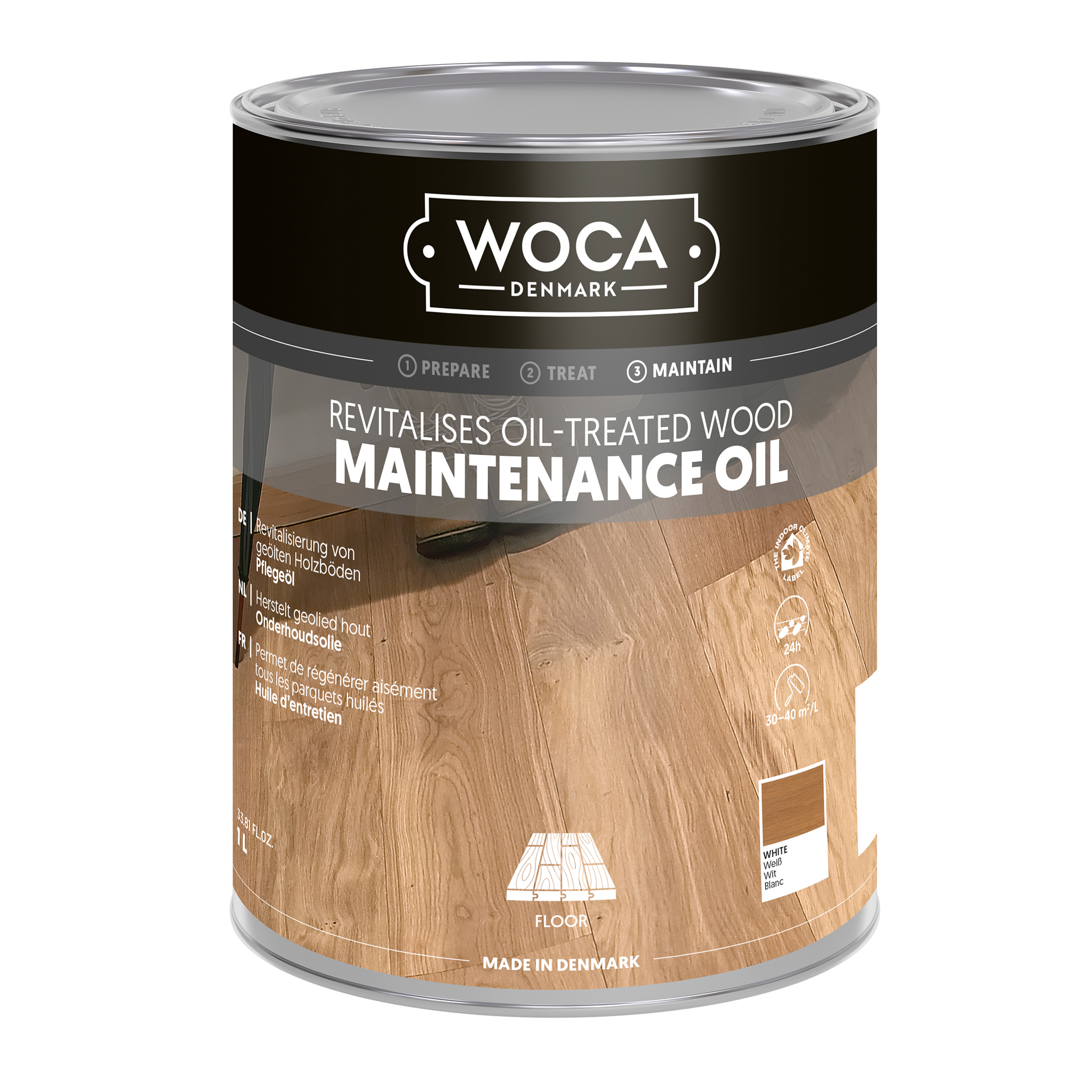 WOCA Oil Care bílý 1 Ltr.