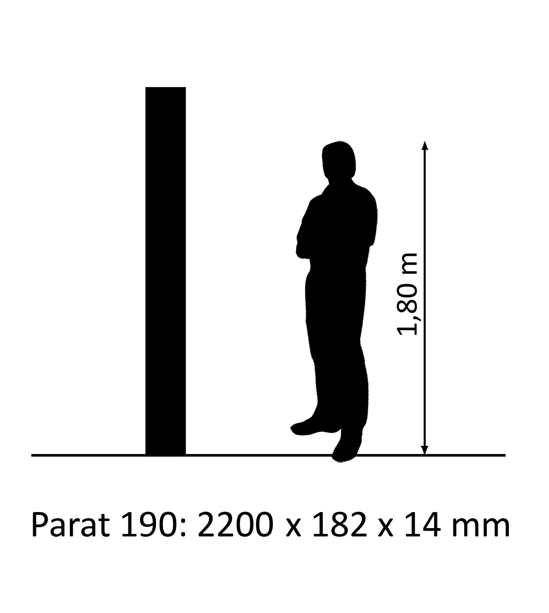 PARAT 190 Esche Natur SB geölt 14mm