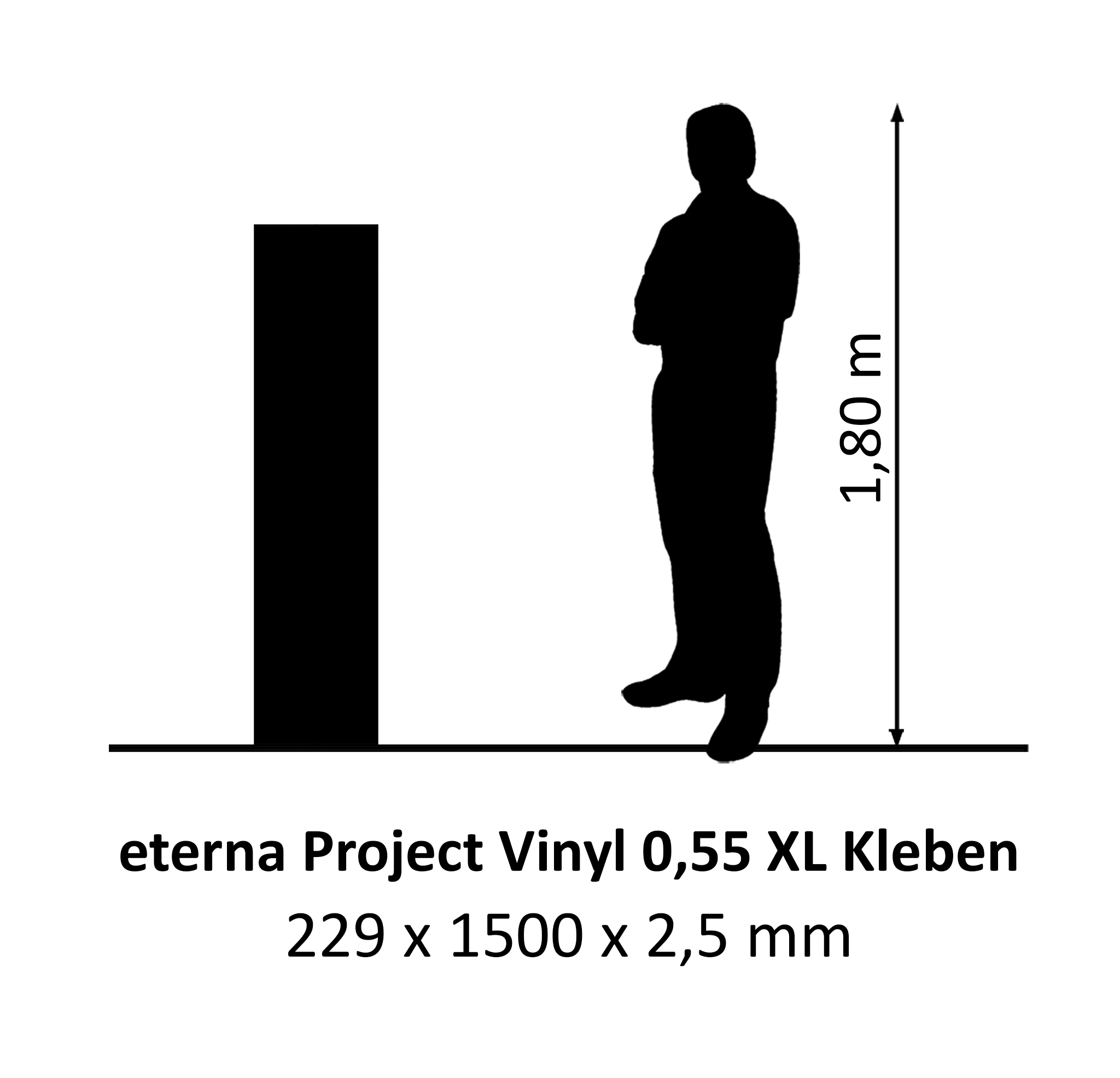 eterna Project Vinyl Pure Oak 0,55
