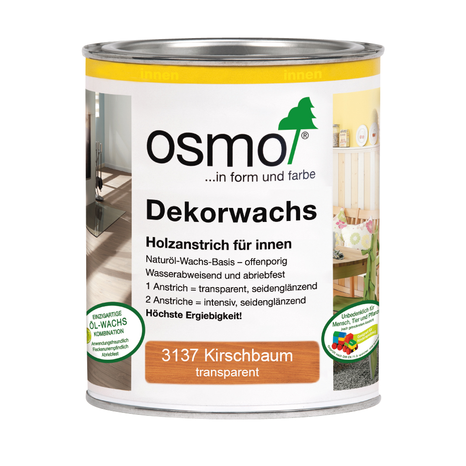 Osmo Dekorwachs transp.Kirschbaum 750ml Osmo Dekorwachs transp.Kirschbaum 750ml