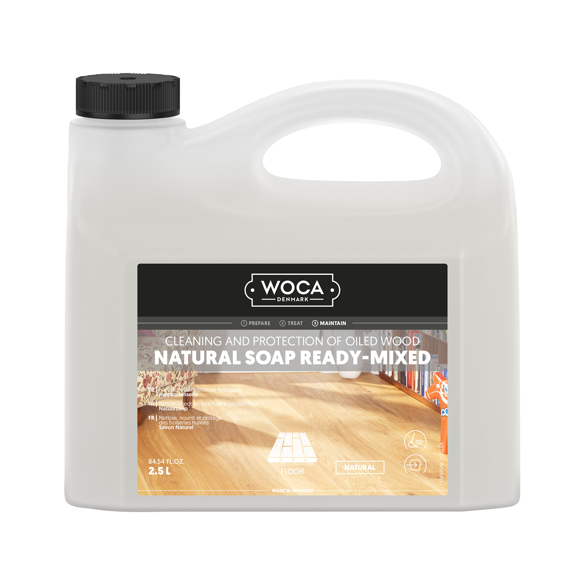 WOCA Natural Soap Ready-Mixed 2,5 Ltr.