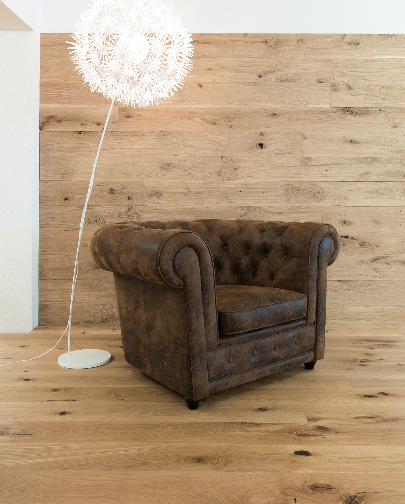 Vertical Wood Wandverkleidung Eiche