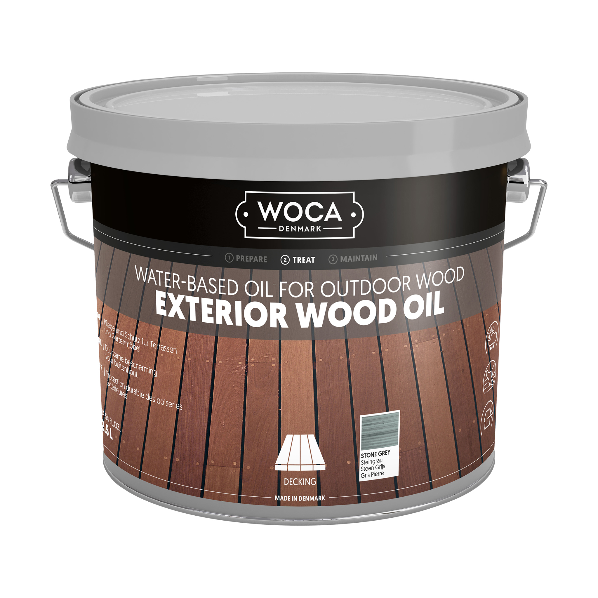 WOCA Exterior Oil Natur 2,5l