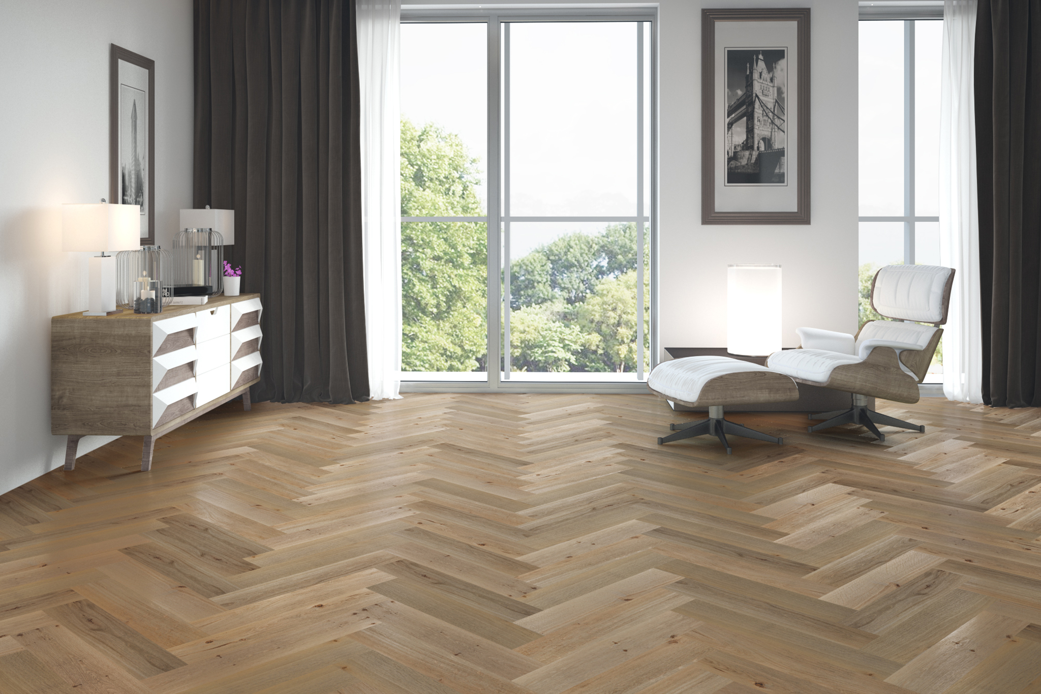 Floor-Art Da Vinci oak light grey