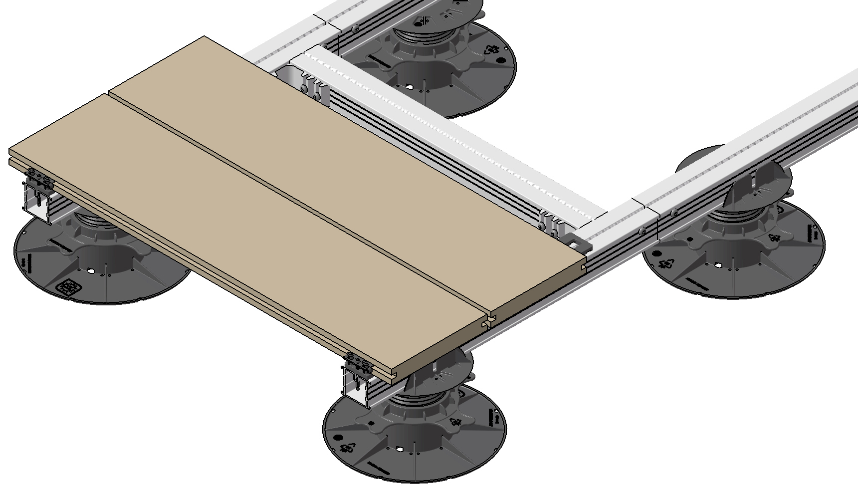 ALUecofix M 45x23mm blank 4m