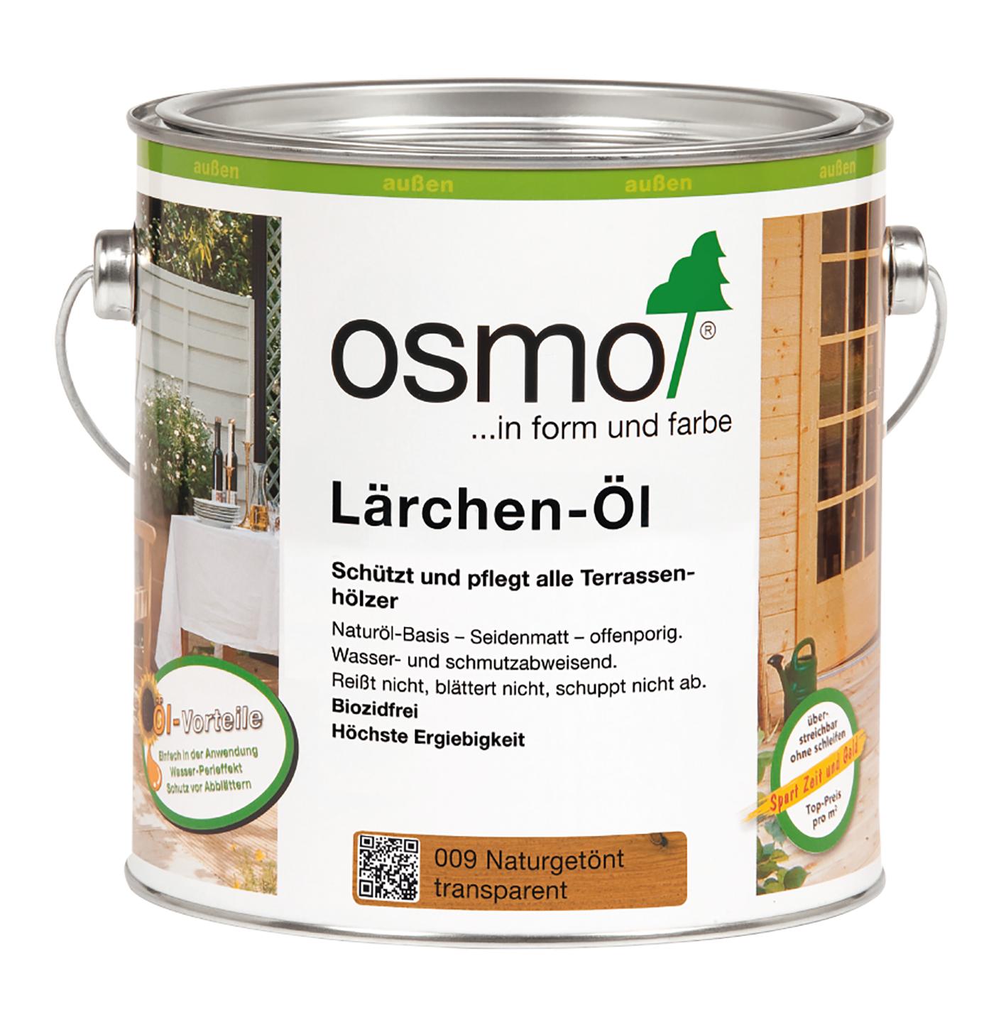 Osmo Modrin-olej Natur 2,5Ltr.