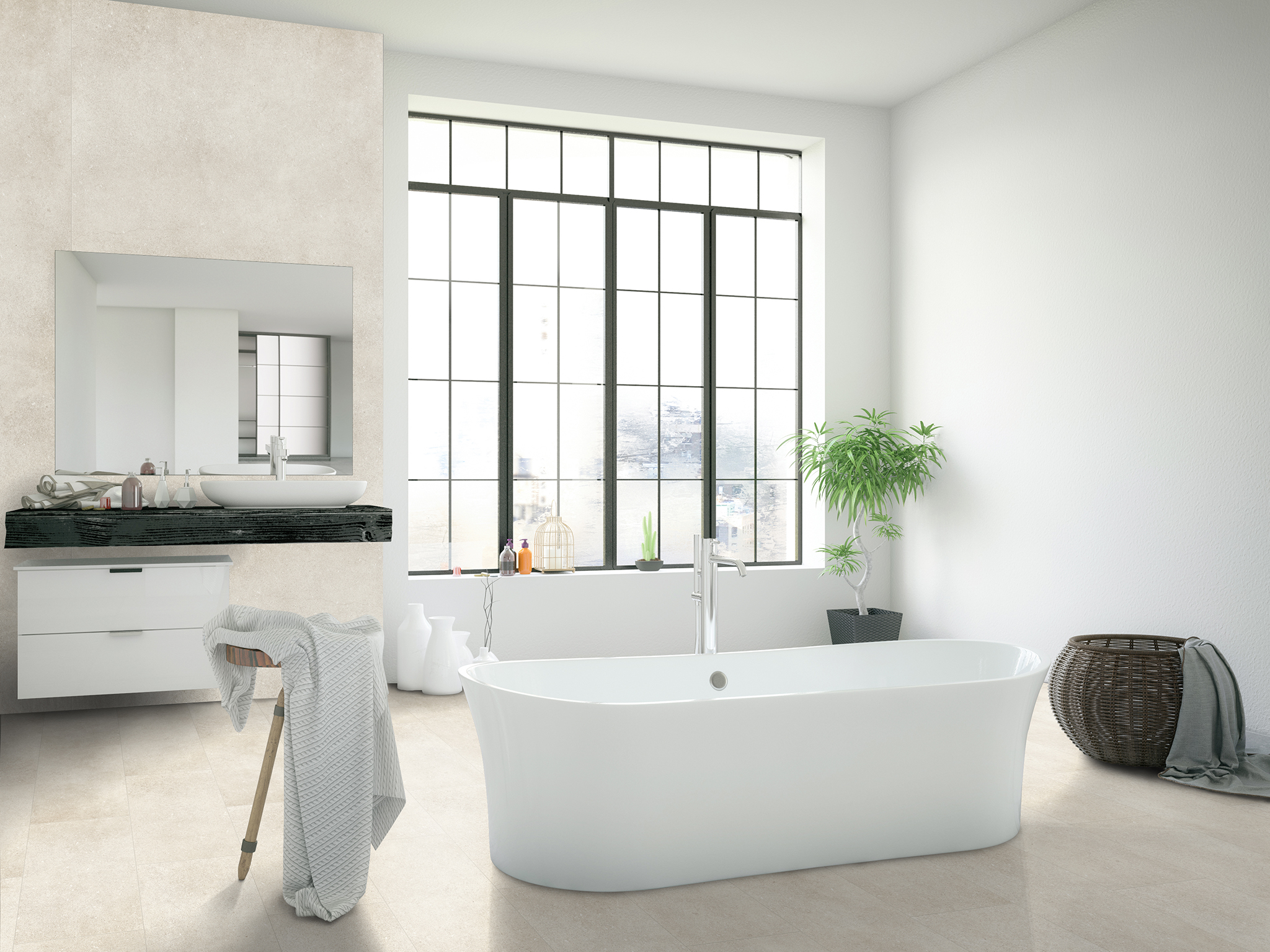 Ceramin Tiles Donna oryx white