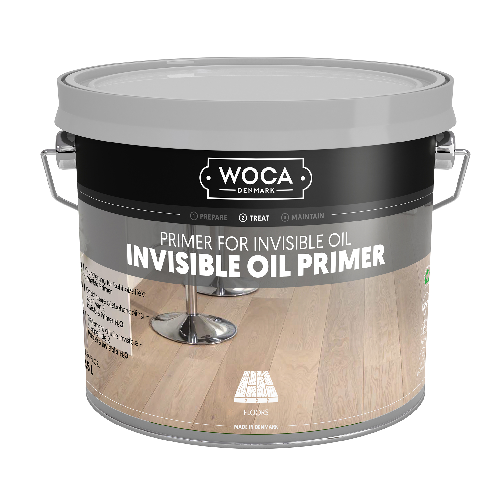 WOCA Invisible Primer 2,5 Ltr.