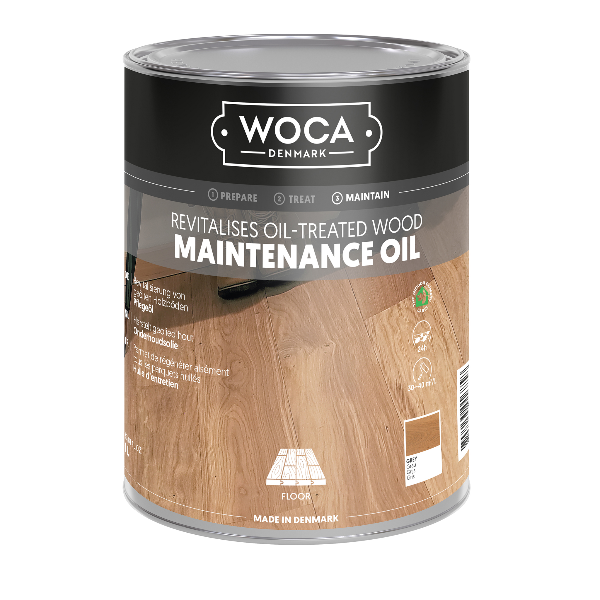 WOCA Oil Care šedý 1 litr.