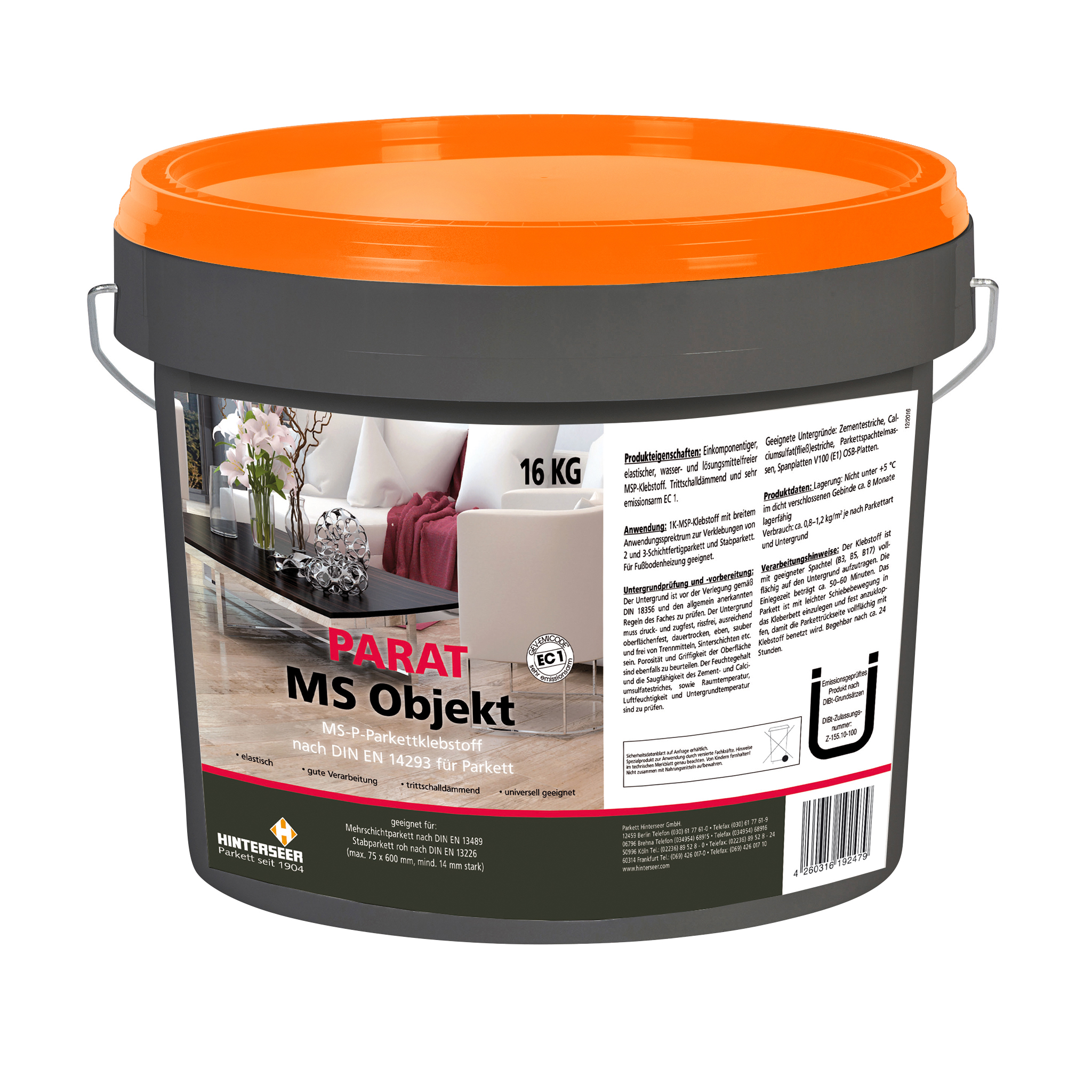 Adhesive PARAT MS Objekt parquet glue