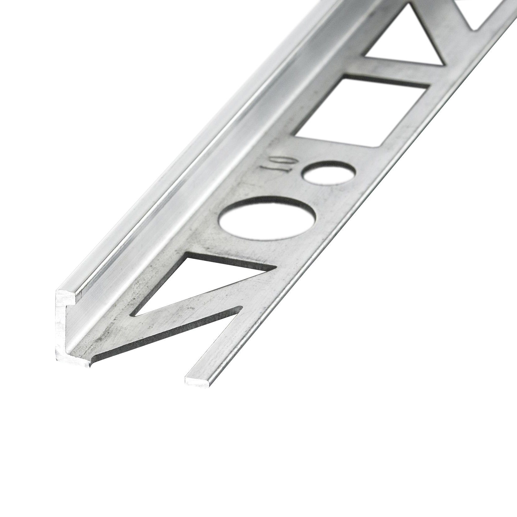 Angle end profile aluminium 3mm