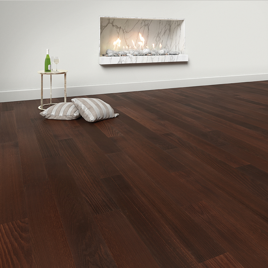 Floor-Art Da Vinci smoked oak Castano 