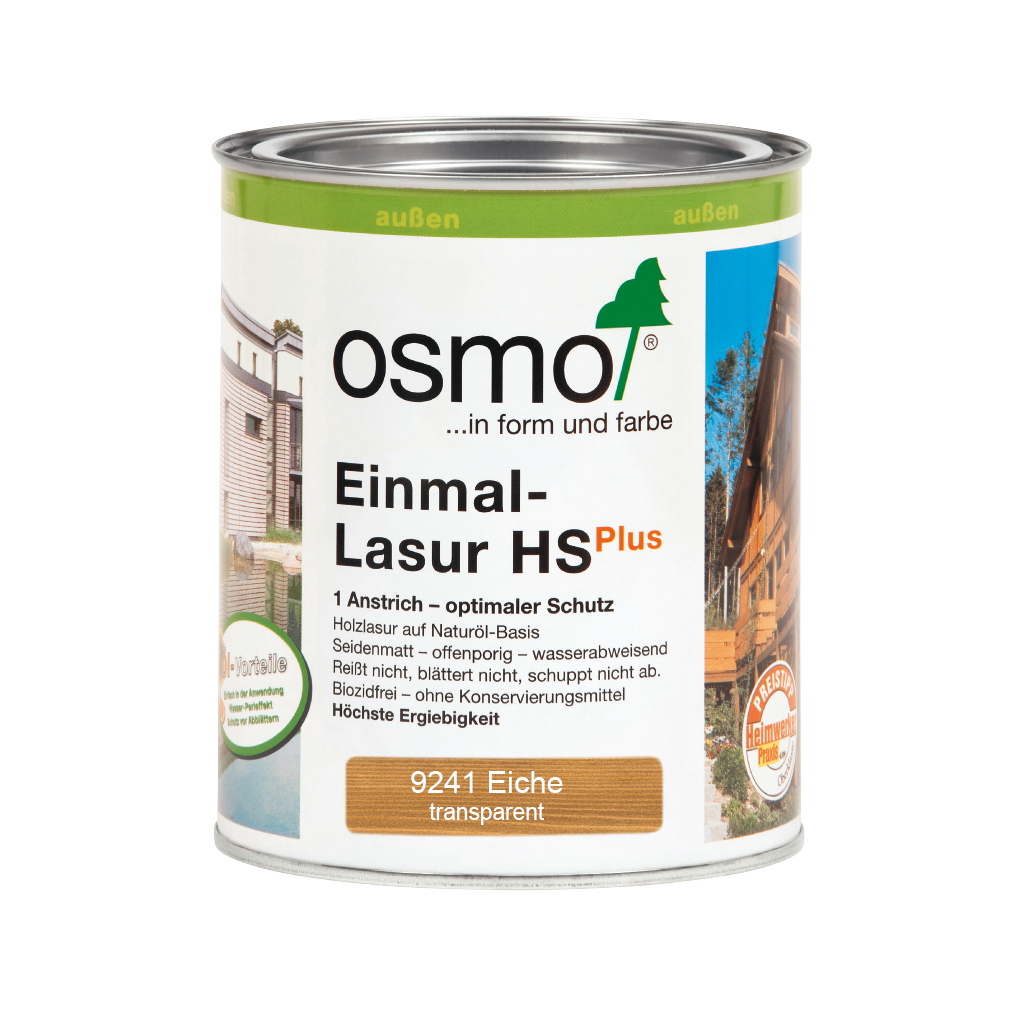 Osmo Einmal-Lasur HS+ Eiche 750ml