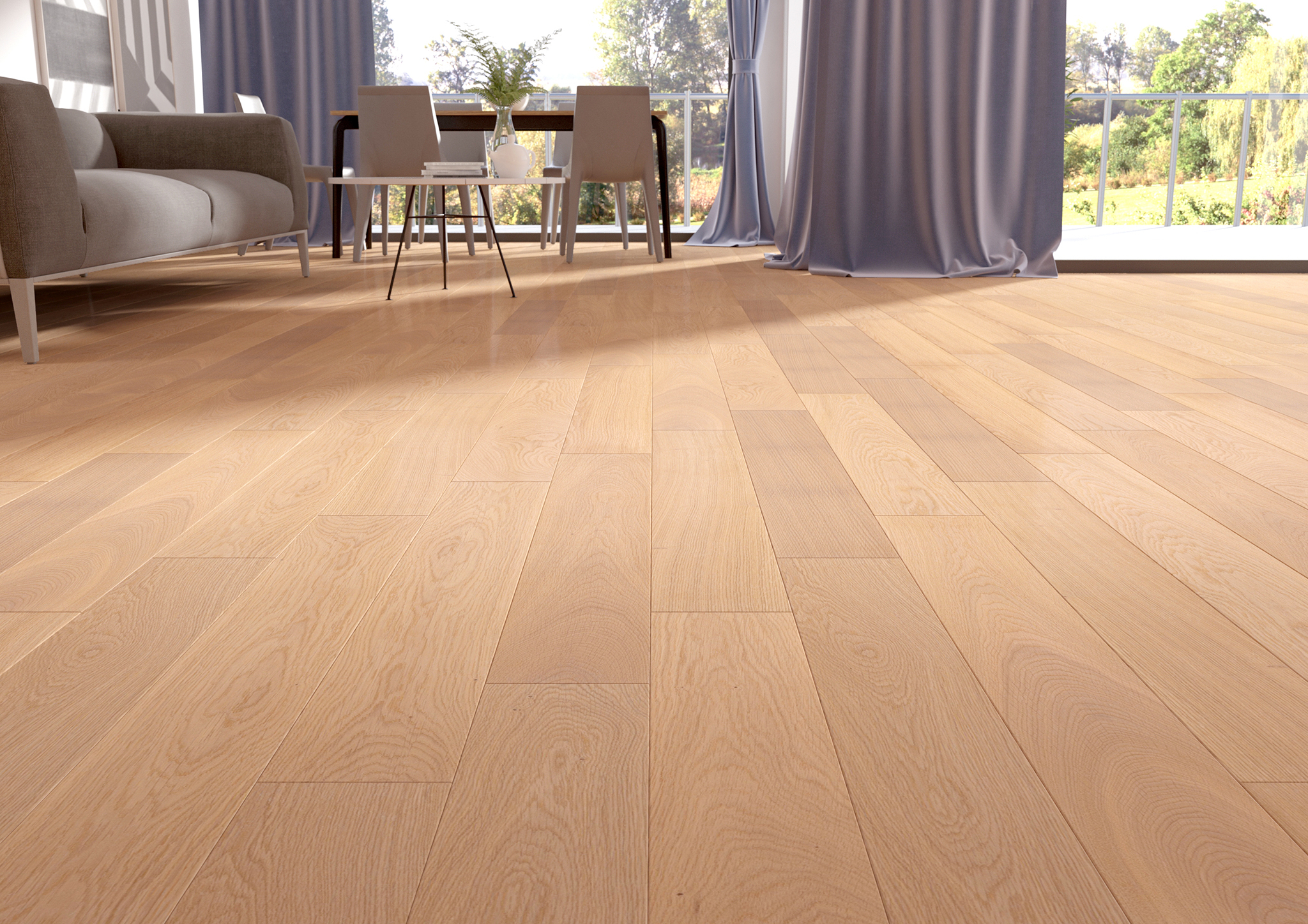 Floor-Art Da Vinci oak prime white