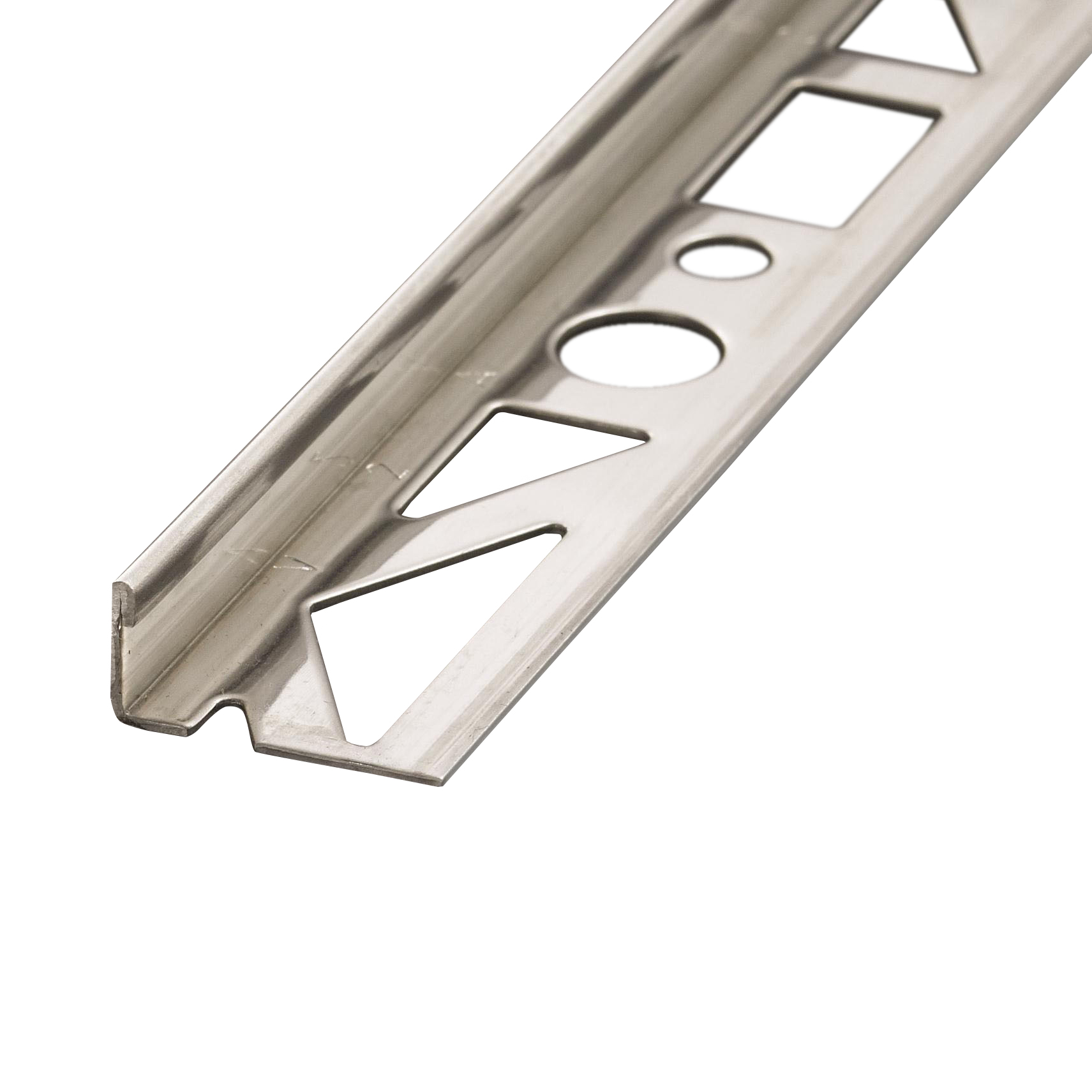 Angle end profile stainless steel 3mm