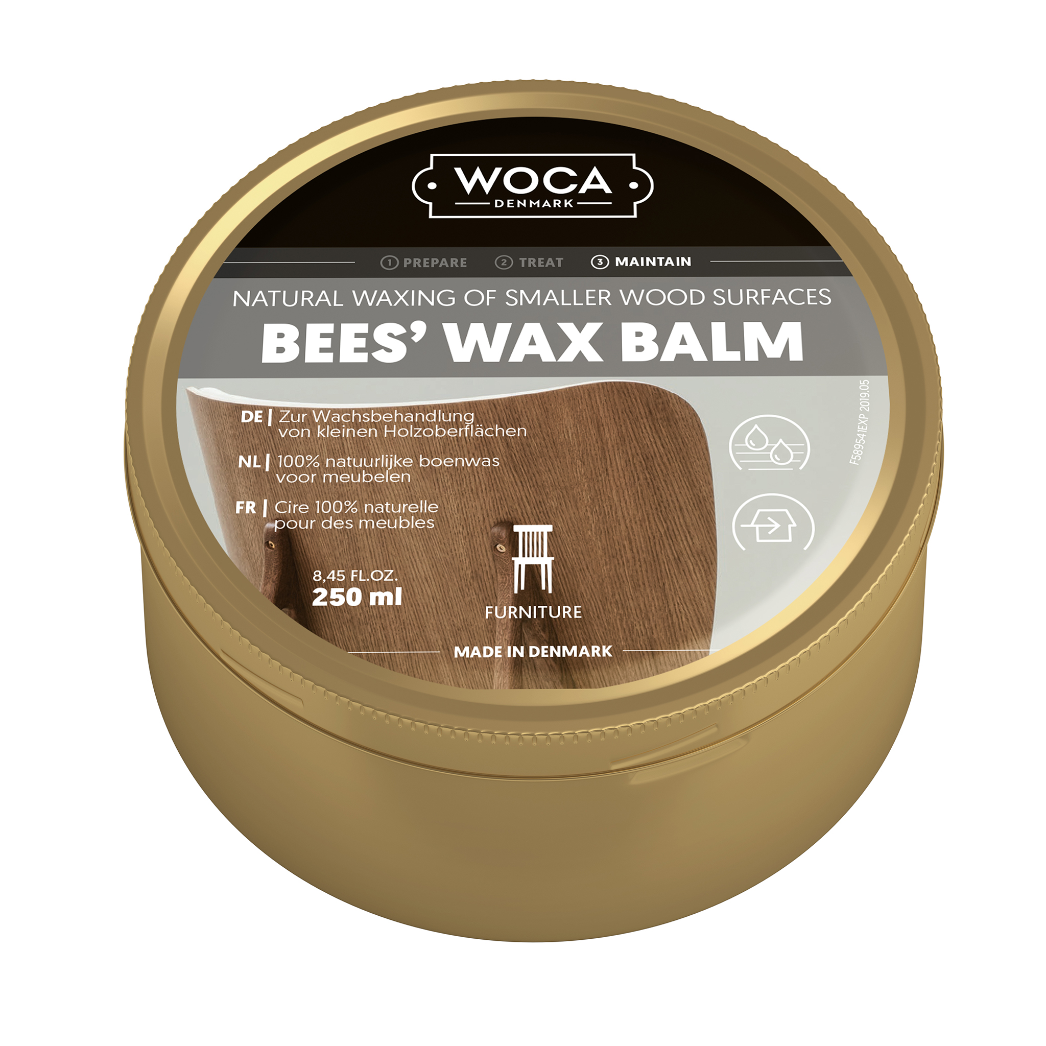 WOCA Bienenwachs Natur 250ml WOCA Bienenwachs Natur 250ml