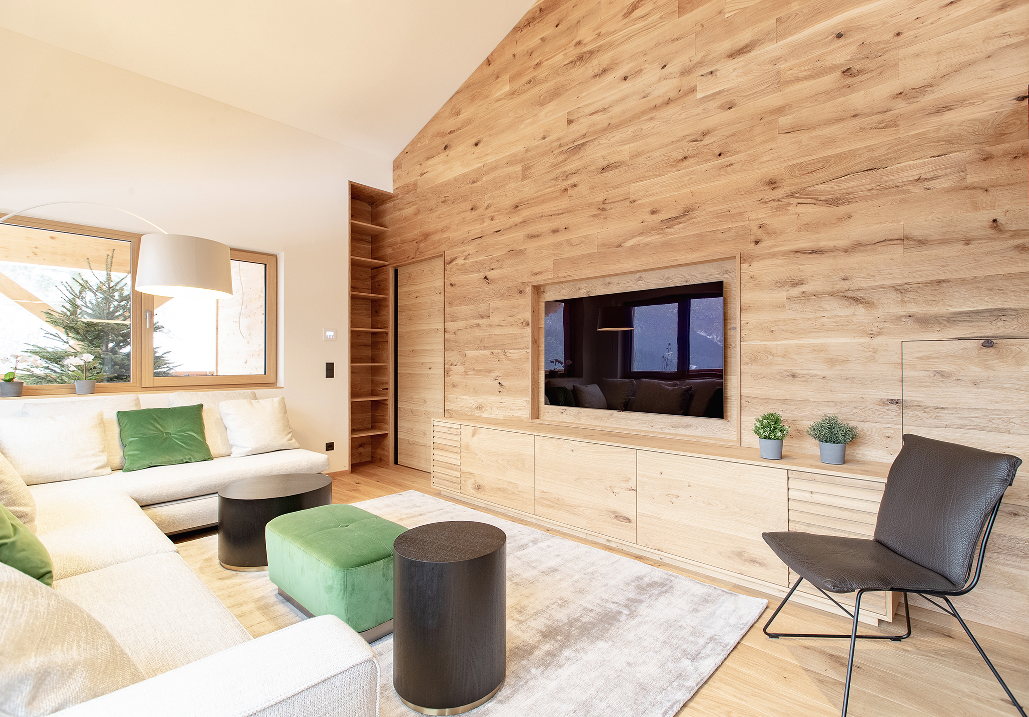 Vertical Wood Wandverkleidung Eiche
