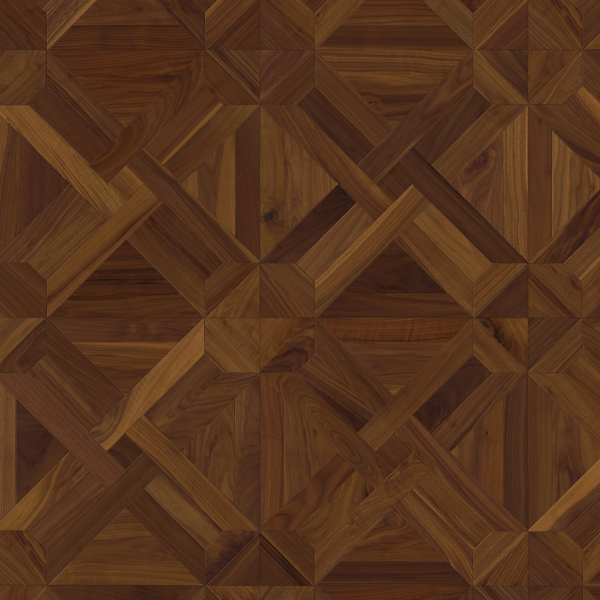 Floor Art Neuschwanstein American Walnut