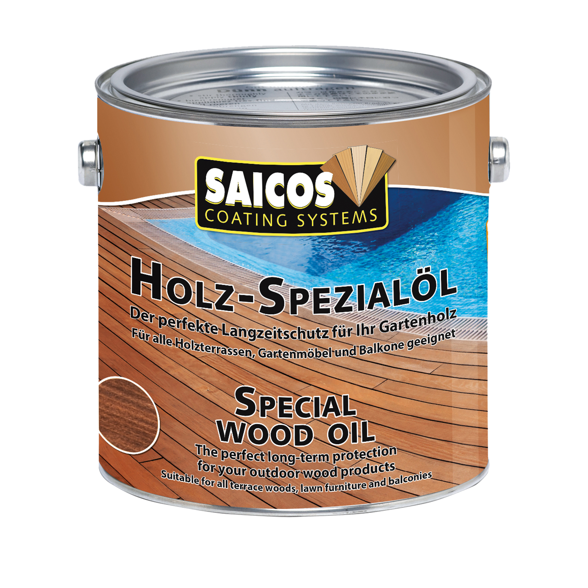 SAICOS wood special oil for bangkirai,